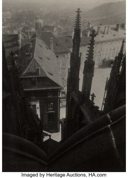 Josef Sudek | St. Vitus Cathedral, Prague, circa 1928 | MutualArt