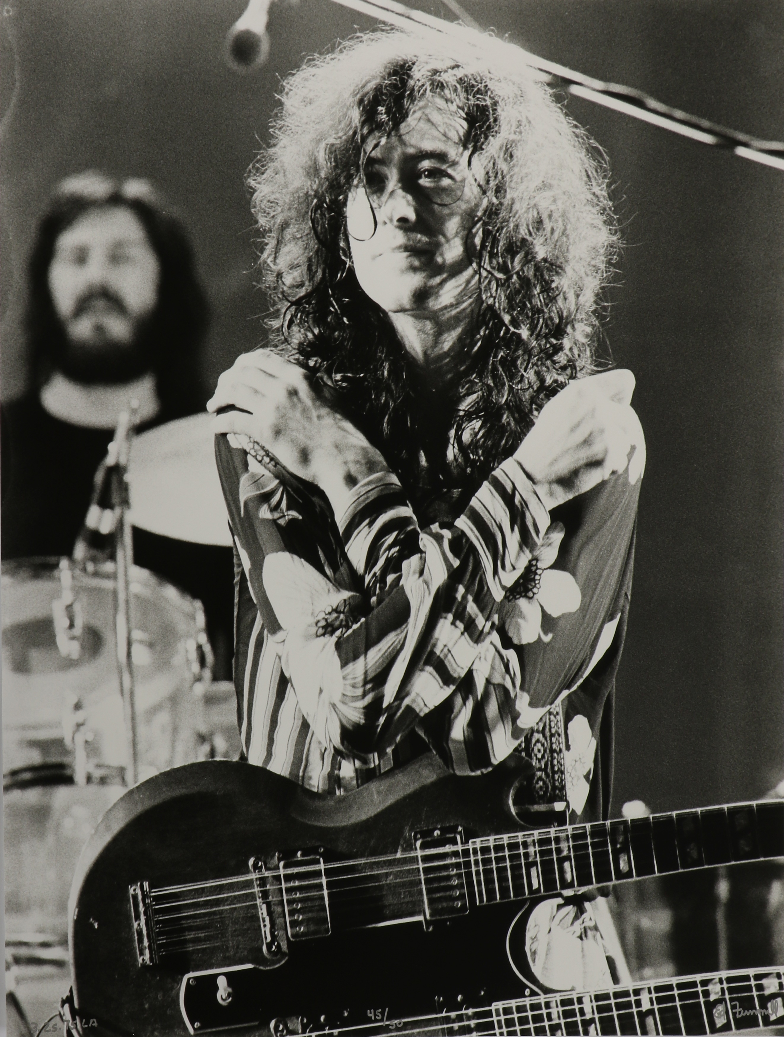 fødsel Robust fusion Ed Finnell | Jimmy Page and John Bonham - Led Zeppelin, Physical Grafitti  Tour | MutualArt