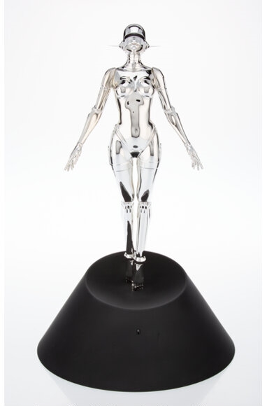 Hajime Sorayama | Sexy Robot Floating (Silver) (2020) | MutualArt