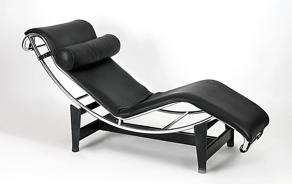 LC4 lounge chair by Charlotte Perriand & Le Corbusier for Cassina, 1980s