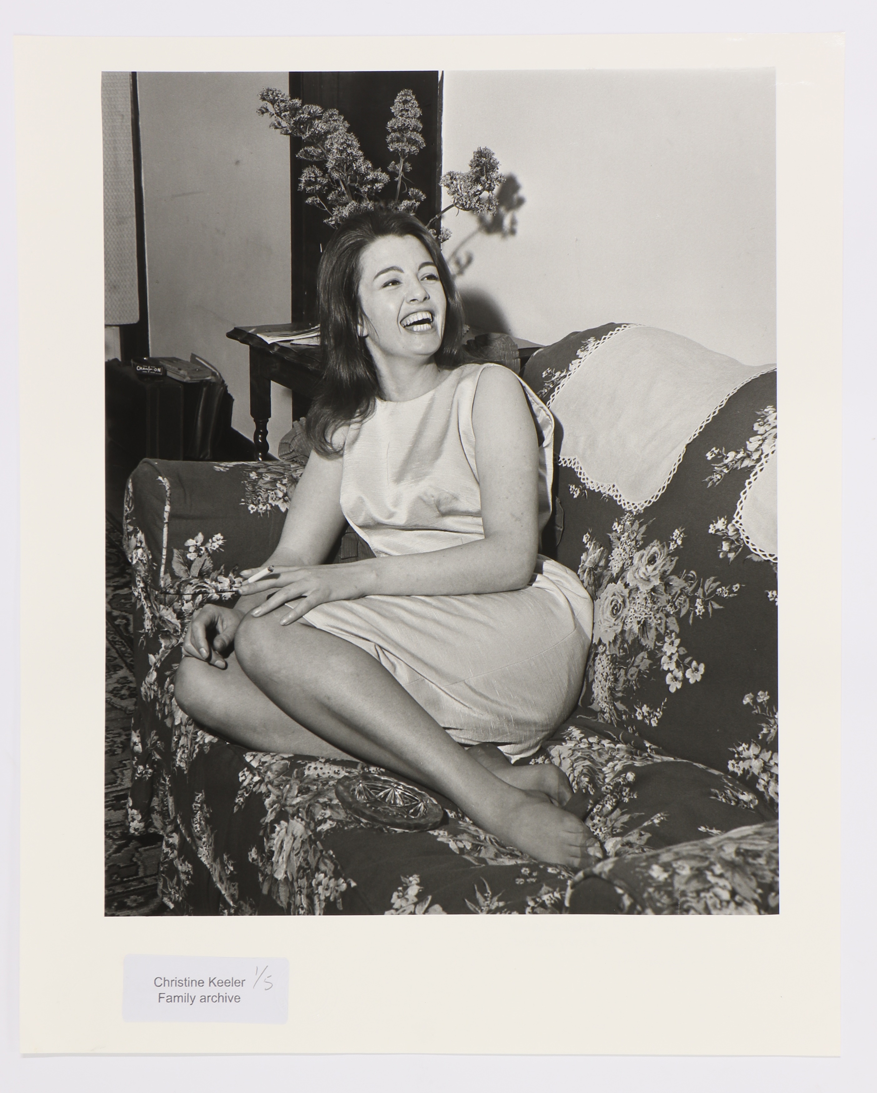 Christine Keeler Freedom Laughing Mutualart