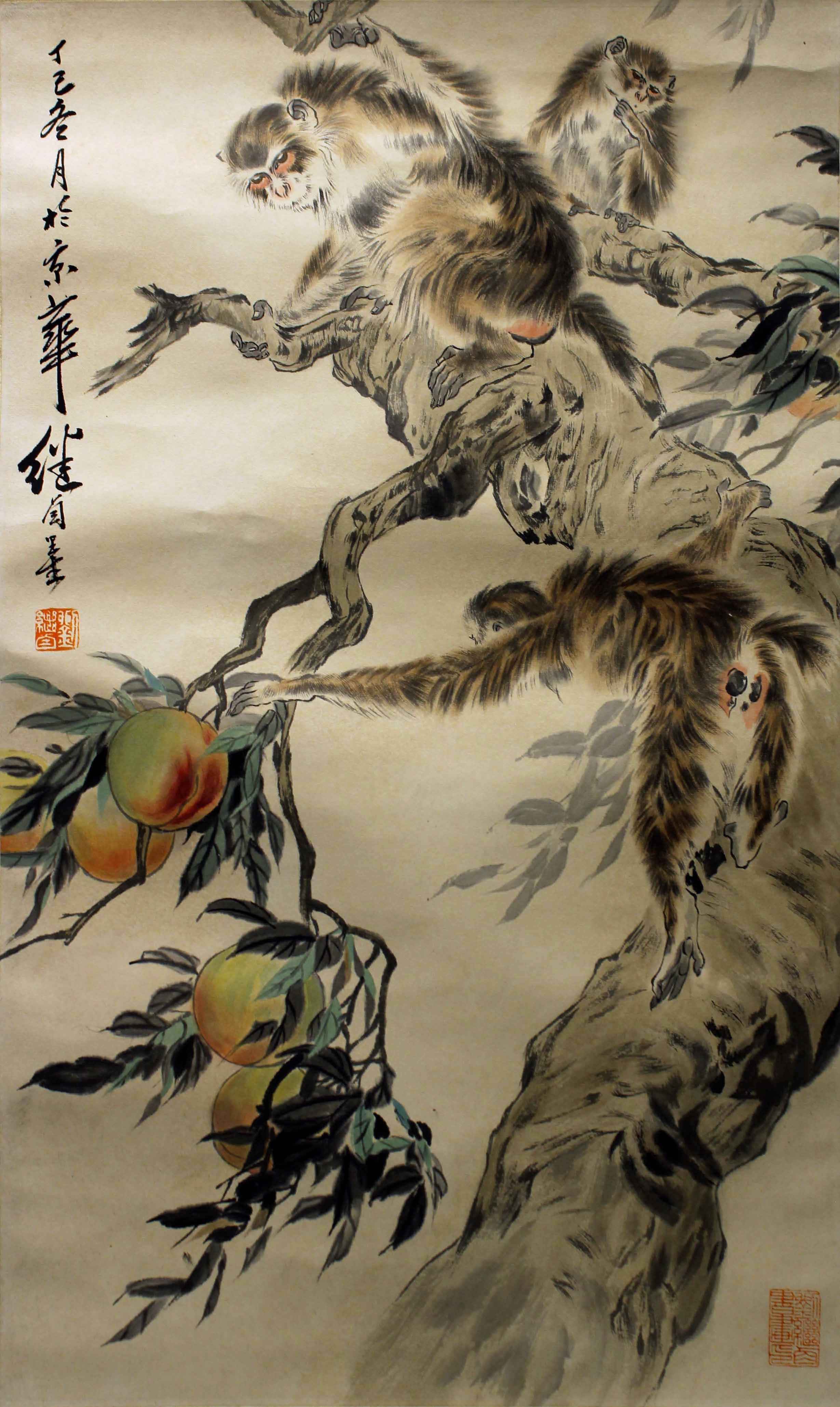 Liu Jiyou | Attributed Liujiyou Chinese Painting 题识：丁巳冬月于