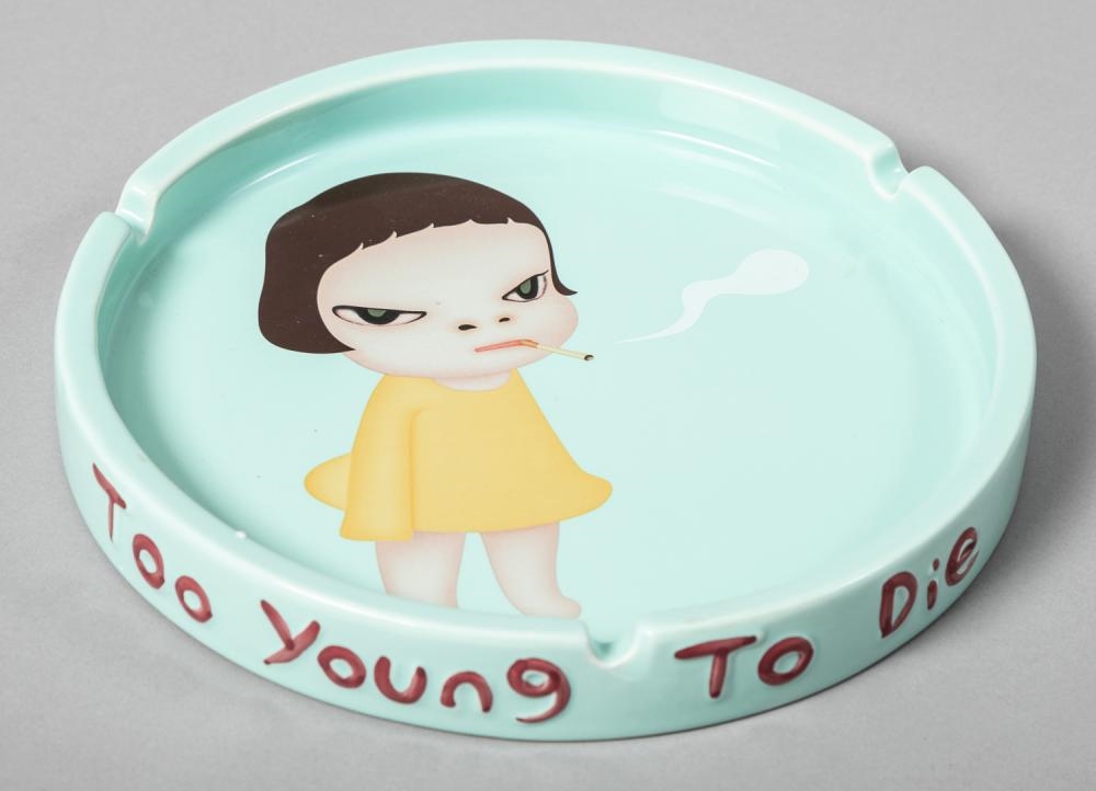 Yoshitomo Nara | Too Young to Die (Ashtray) | MutualArt