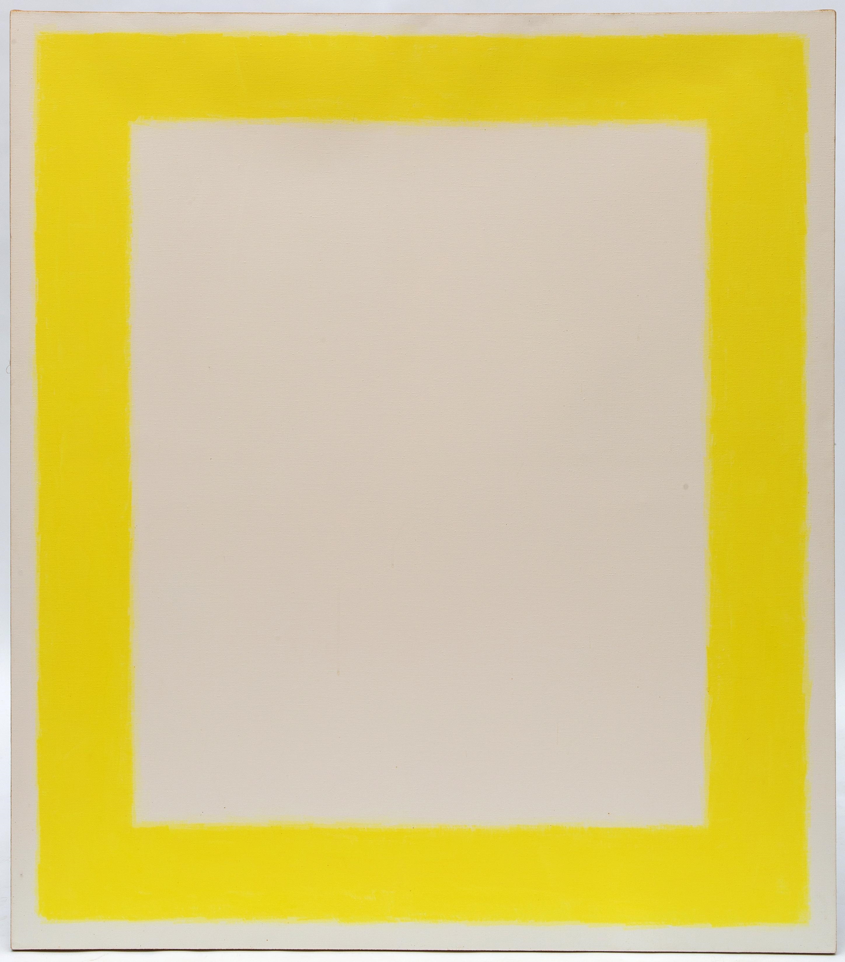 gewoontjes loyaliteit aanplakbiljet J.C.J. Heyden | Geel kader (Yellow Frame) (1978) | MutualArt
