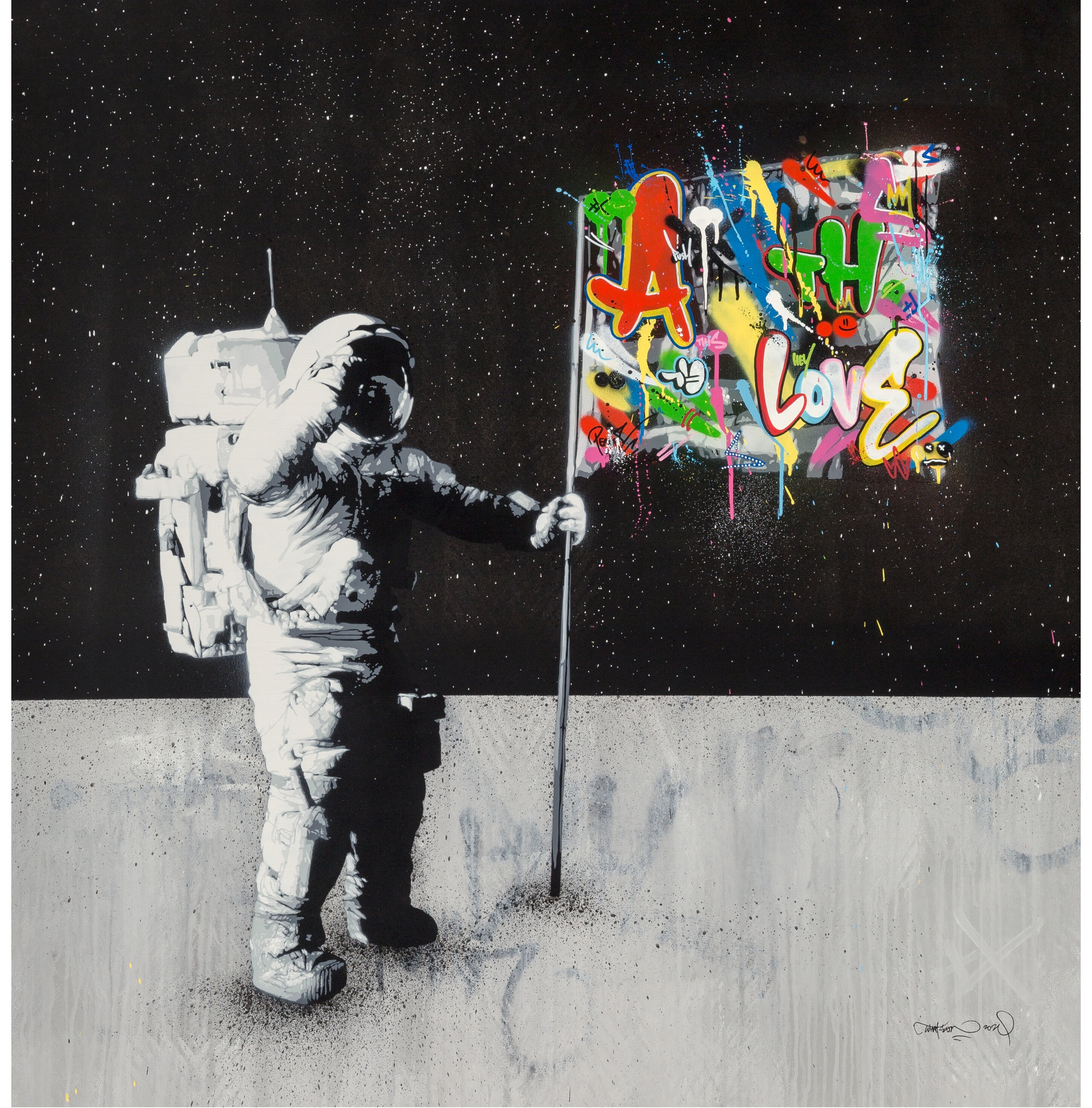 Martin Whatson | One Small Step (2020) | MutualArt