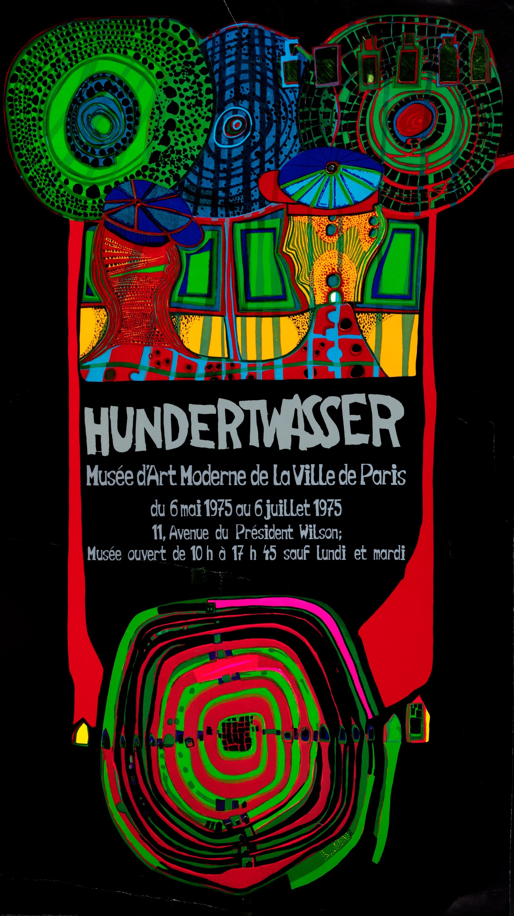 Friedensreich Hundertwasser | Musèe d'Art Moderne de La Ville de
