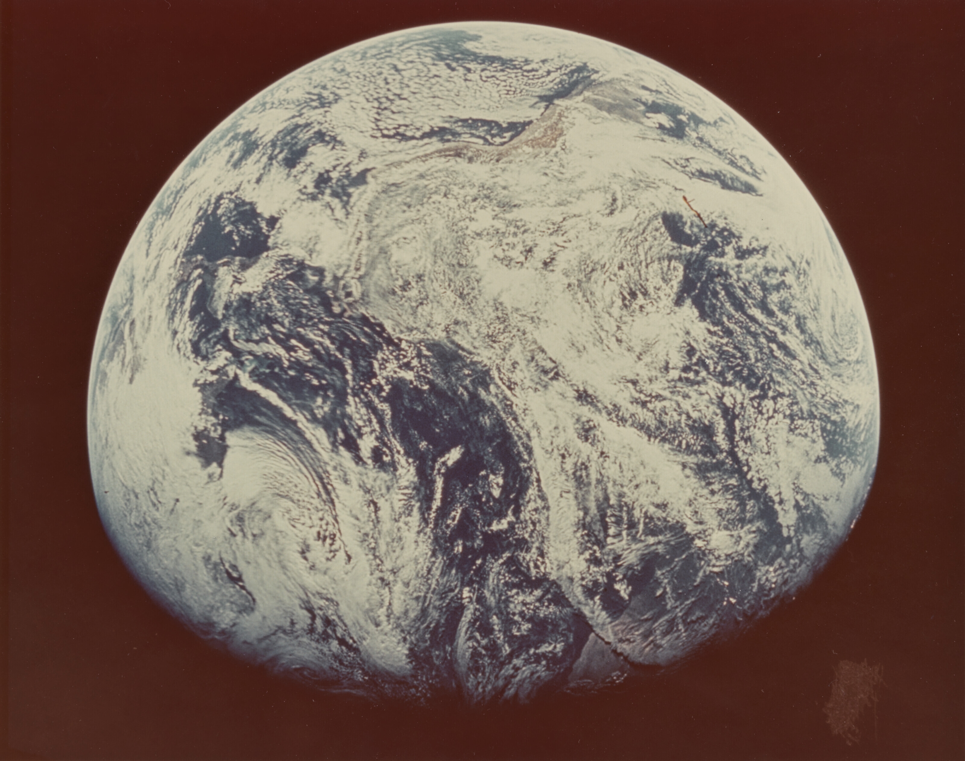 first photograph of earth from space