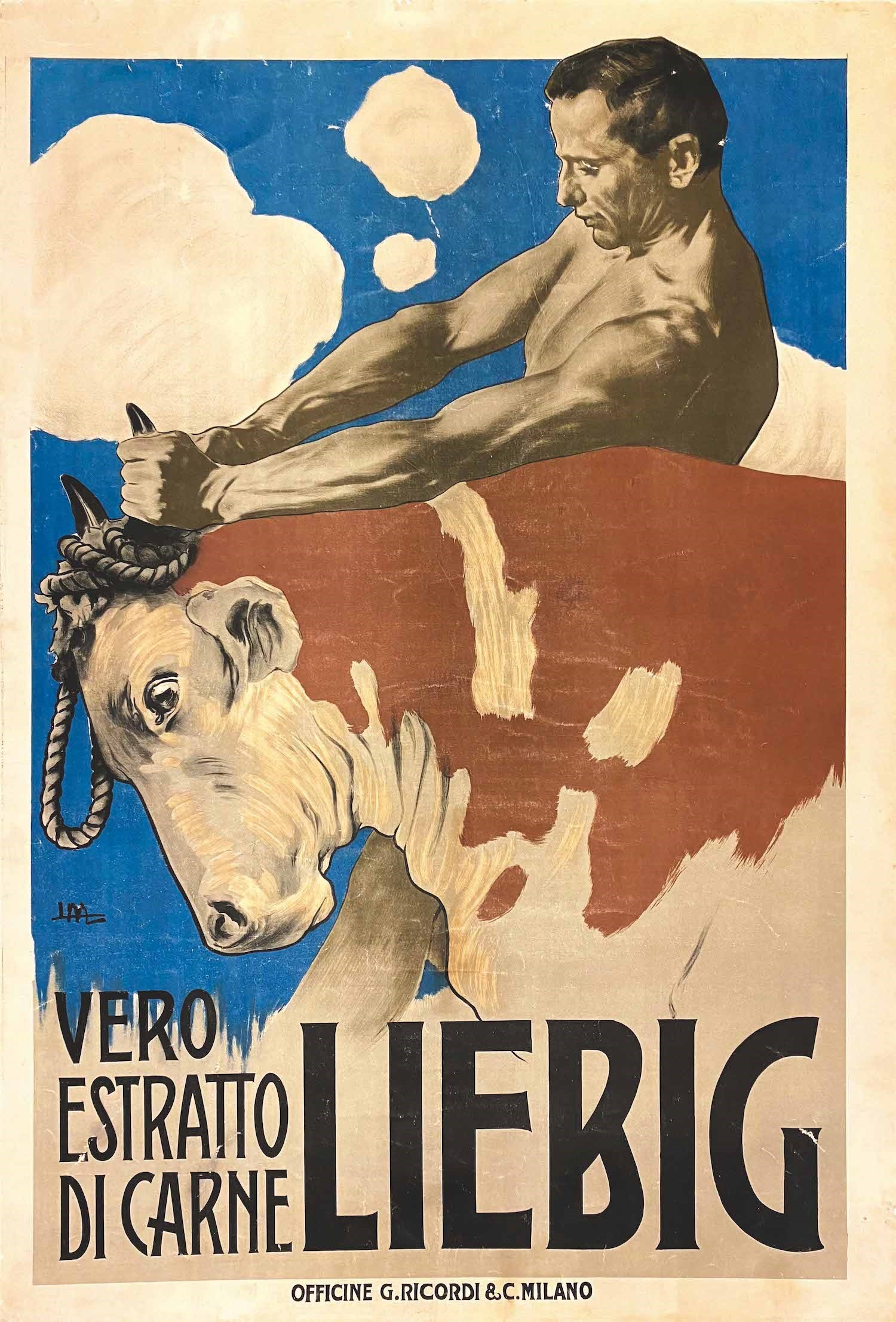 Leopoldo Metlicovitz, Vero Estratto Carne Liebig (1925)