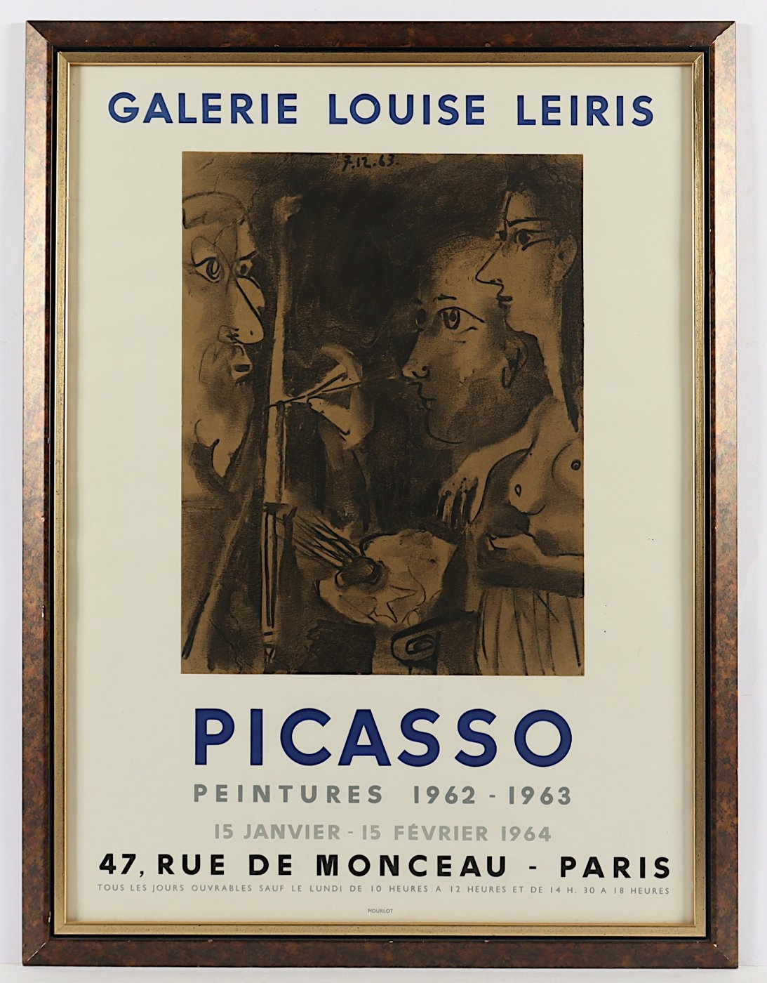 Rastløs Maiden om forladelse Pablo Picasso | Plakat (1964) | MutualArt