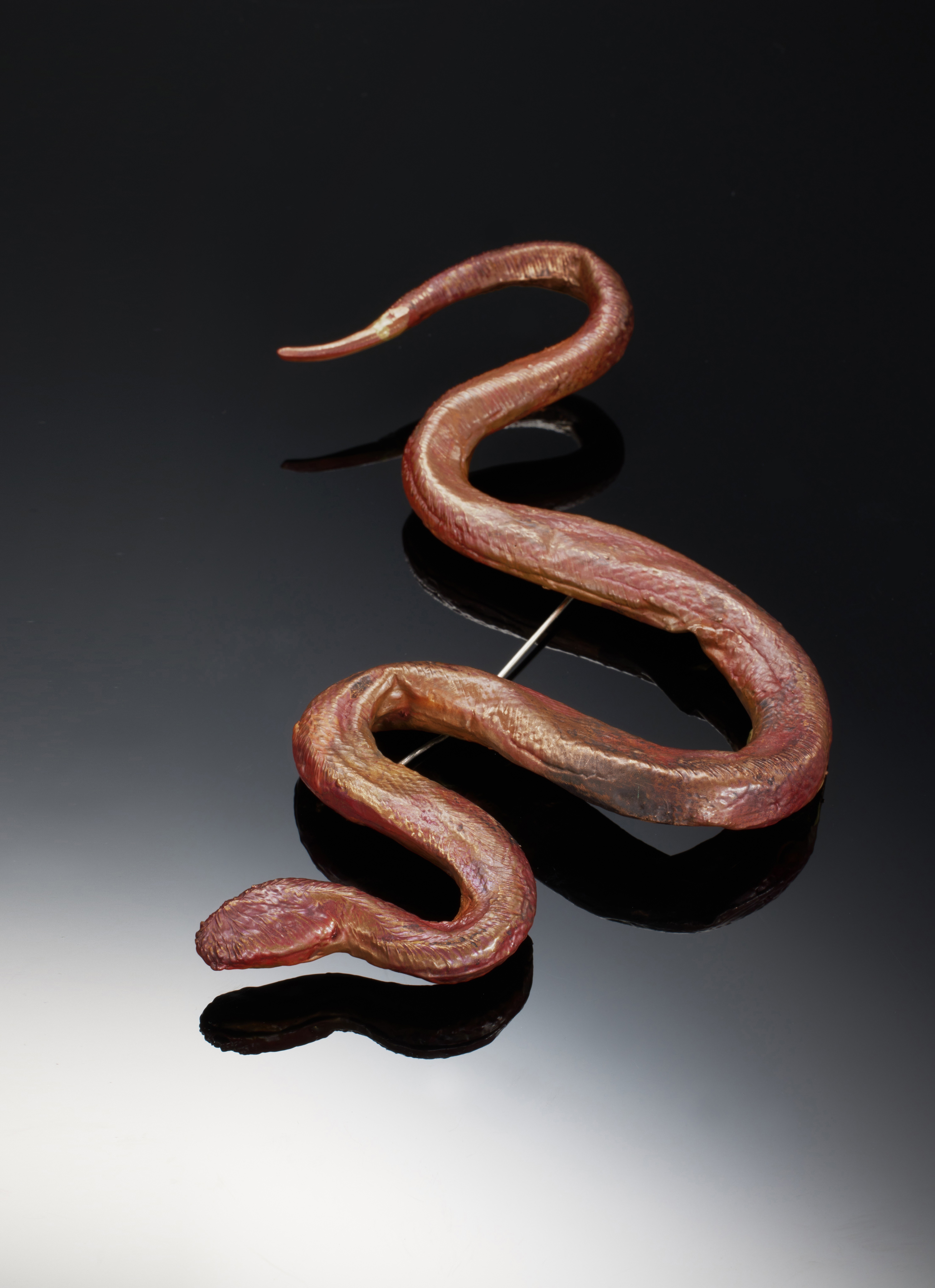Broche serpent