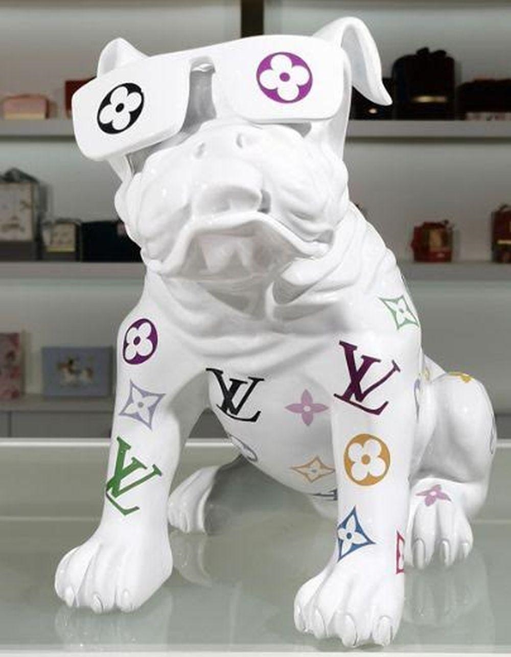 Sold at Auction: Louis Vuitton, Louis Vuitton Dog Keychain