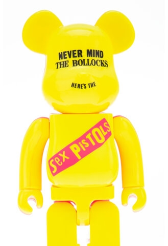 Be@rbrick | Sex Pistols (Yellow/Pink) 400% (2007) | MutualArt