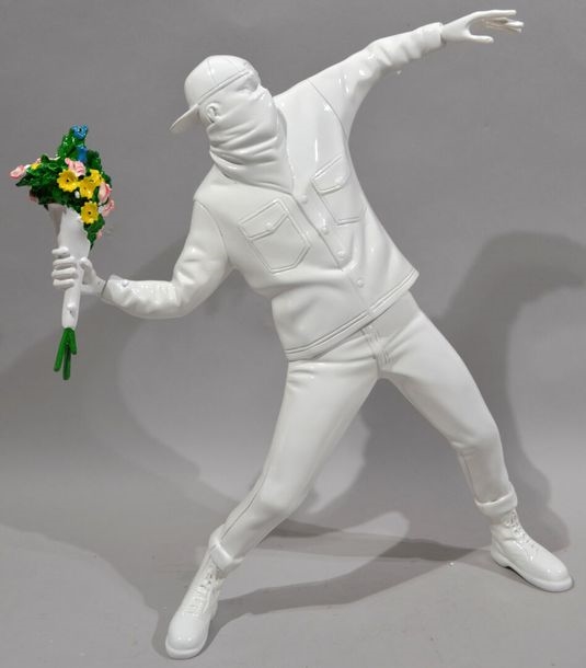 Flower Bomber by Banksy (Reproduction) 24