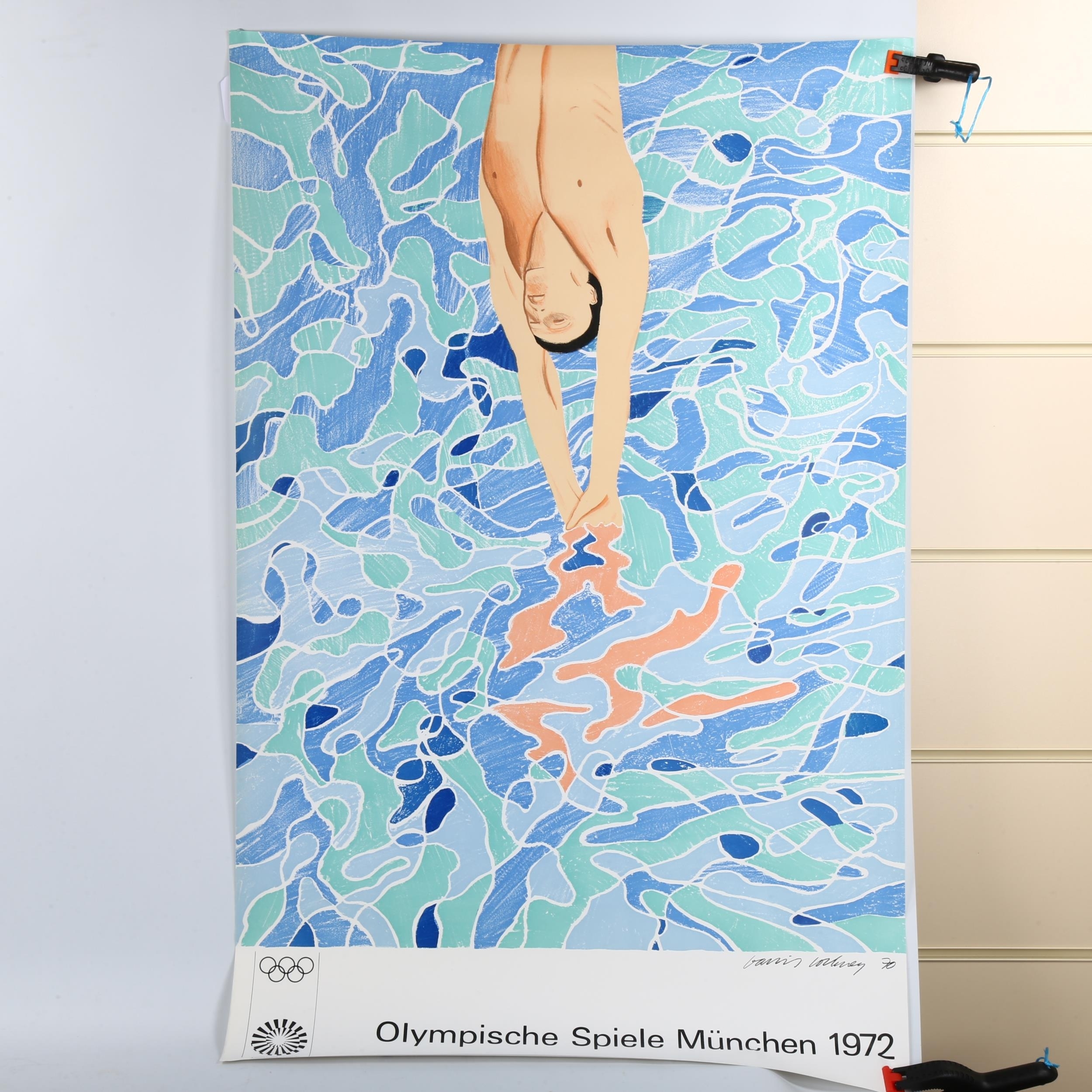 David Hockney | Olympische Spiele München (1972) | MutualArt
