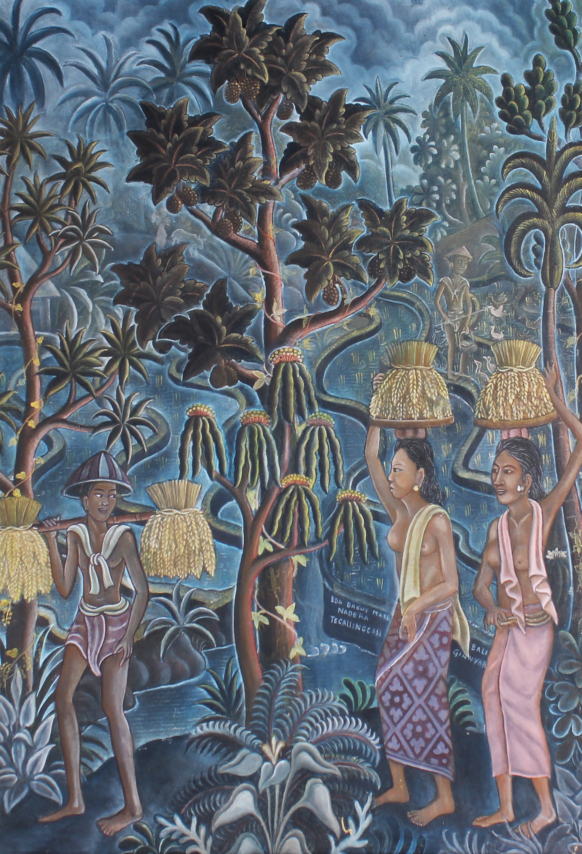 Ida Bagus Made Nadera | Membawa Hasil Panen | MutualArt