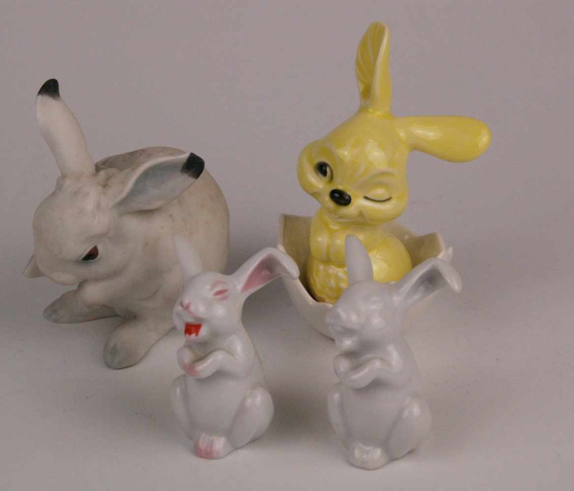 Rosenthal Art Nouveau Figurine of Rabbits