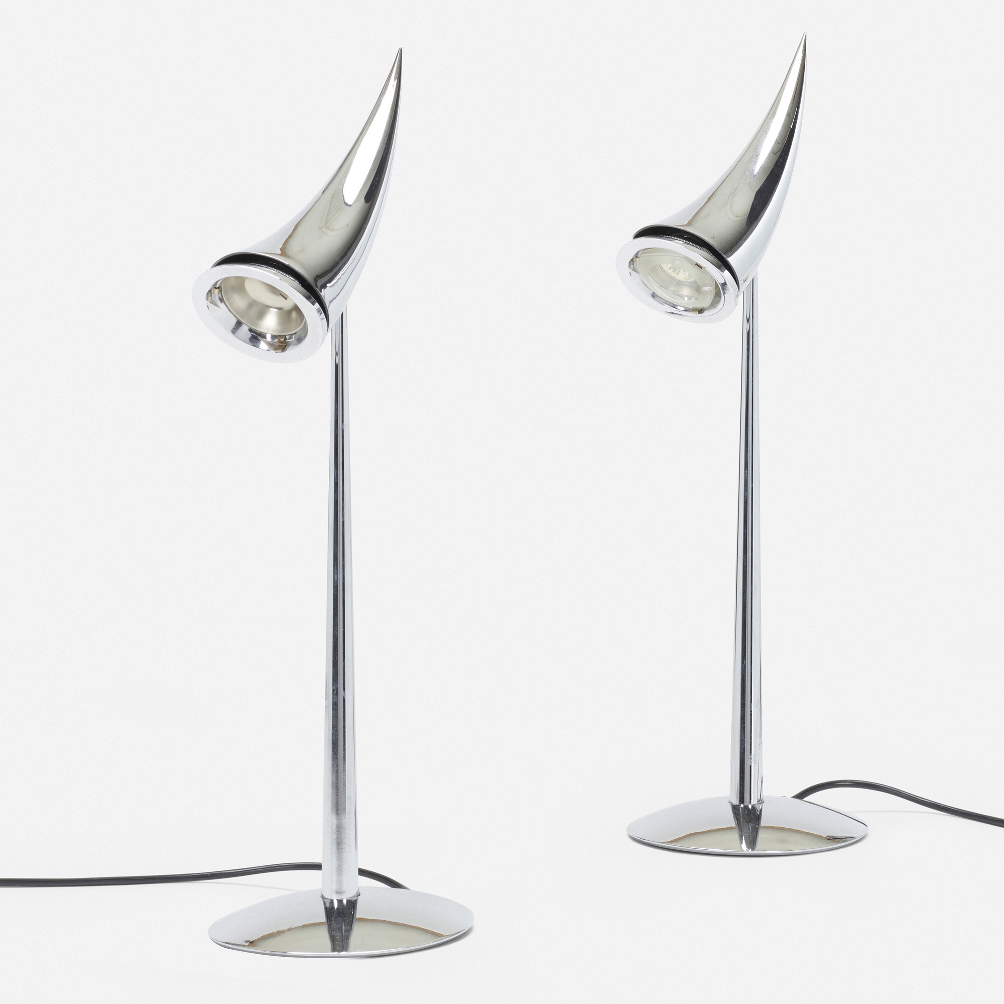 bruger Citron klima Philippe Starck | Ara table lamps, pair (1988) | MutualArt