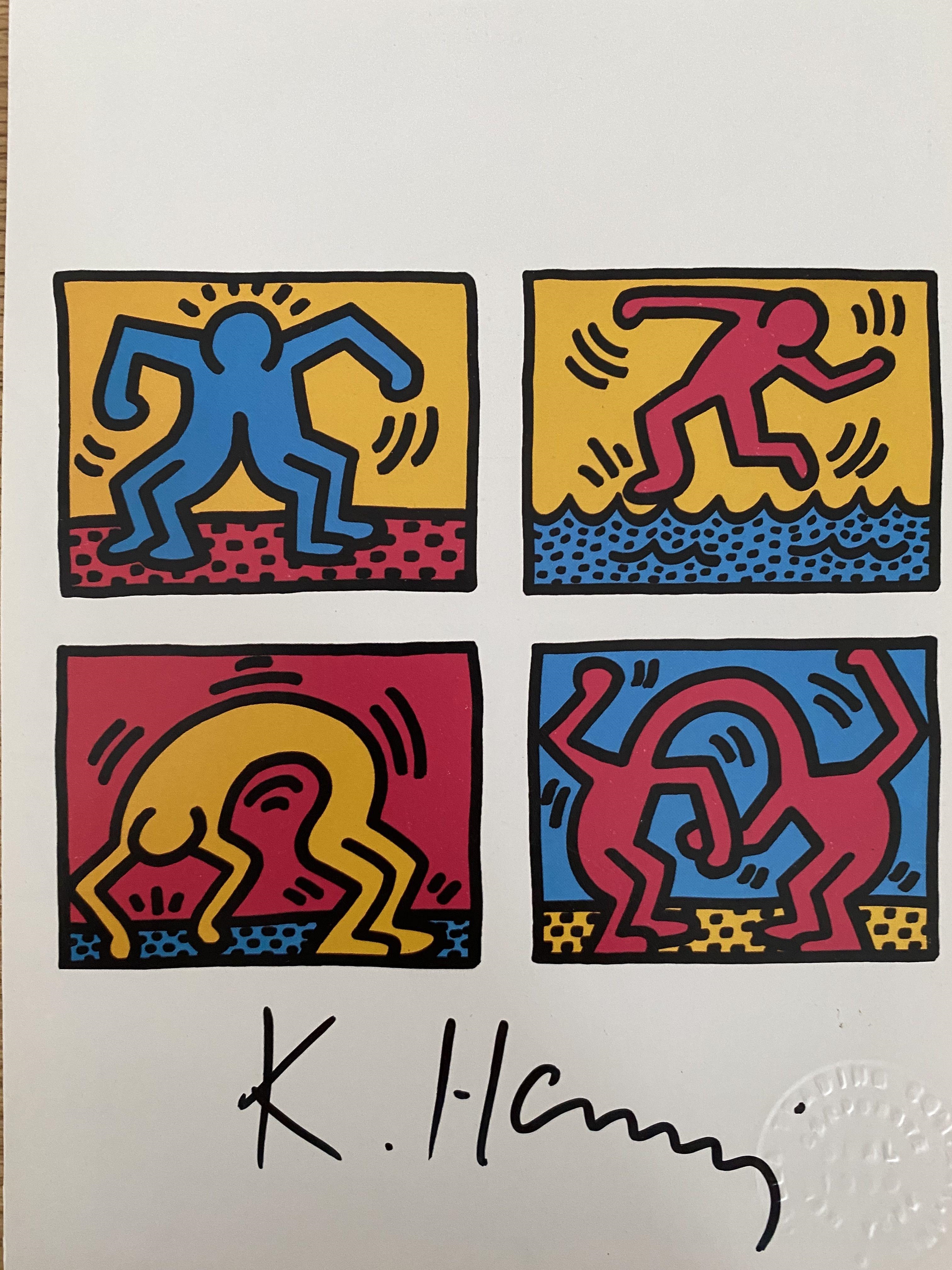Keith Haring アート作品 2点セット Keith Haring アート作品 2点セット Keith Haring | POP SHOP