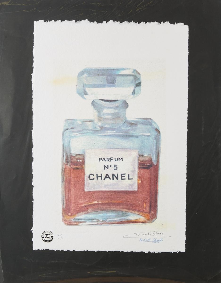 1952 Chanel No.5 Perfume Large Classic Bottle Photo Vintage Print Ad 8x11  NYM141