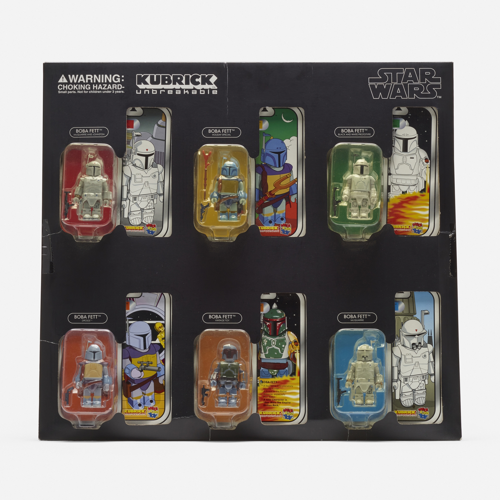 Medicom Toy | Kubrick Unbreakable Star Wars Boba Fett Collection 