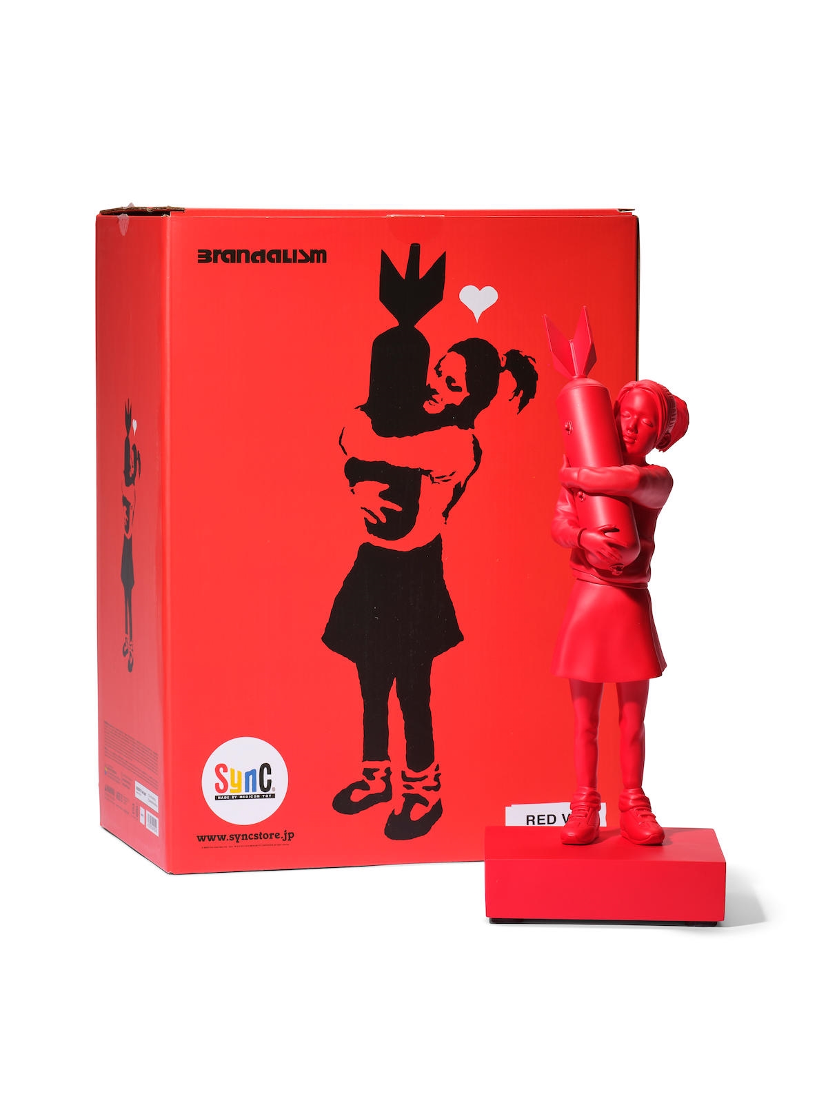 Banksy | Bomb Hugger (Red) (2019) | MutualArt