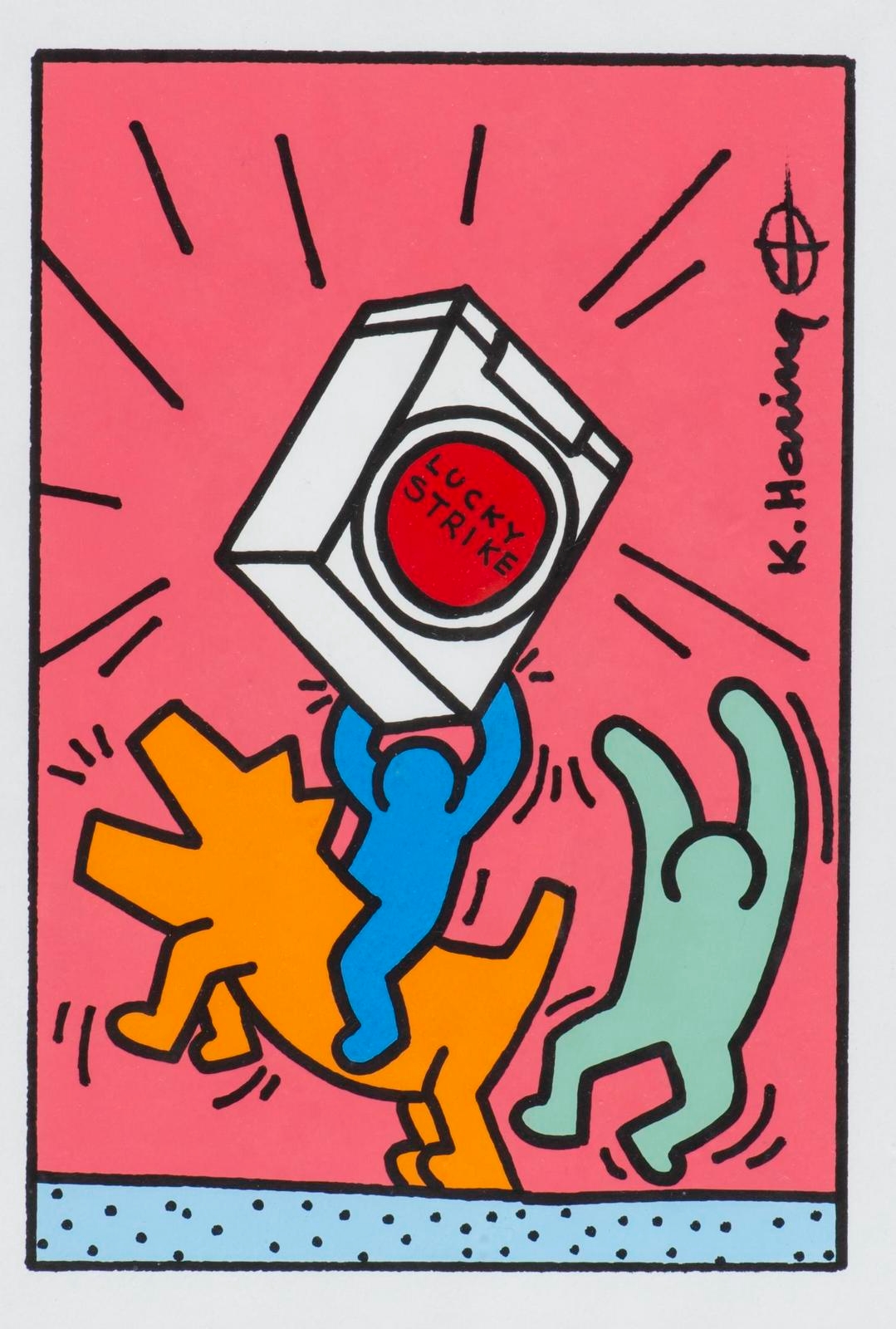 Keith Haring | Lucky Strike | MutualArt