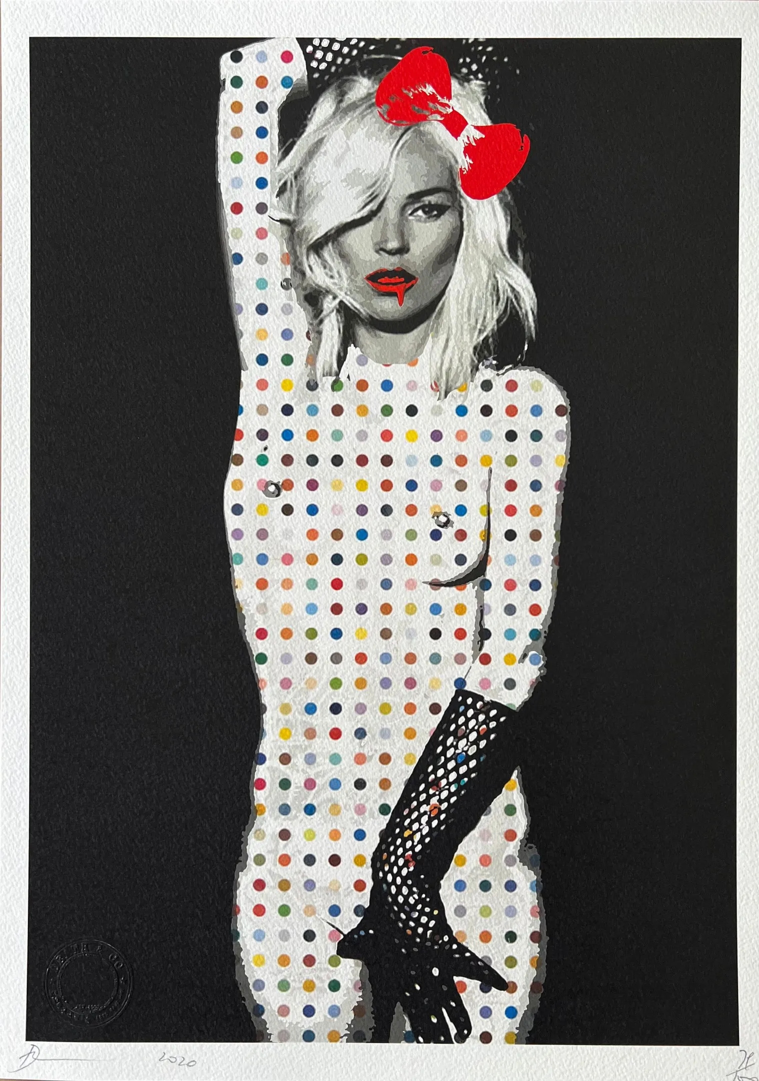 Death NYC Pop Art Graphic Print of Louis Vuitton Banksy, 2022