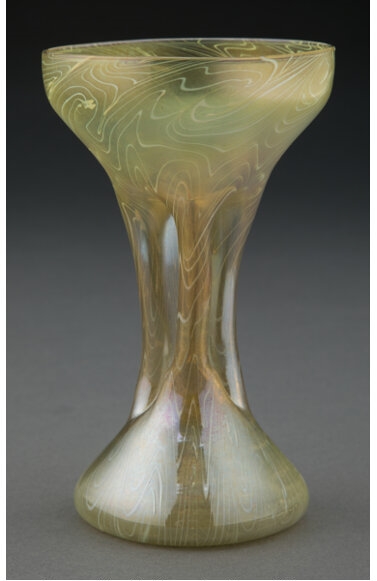 At Auction: Louis Comfort Tiffany, LOUIS COMFORT TIFFANY FAVRILE GLASS BOWL