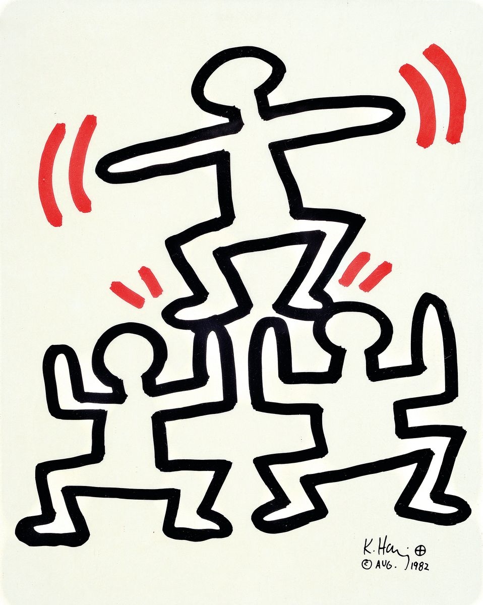 Keith Haring, UNTITLED (1982)