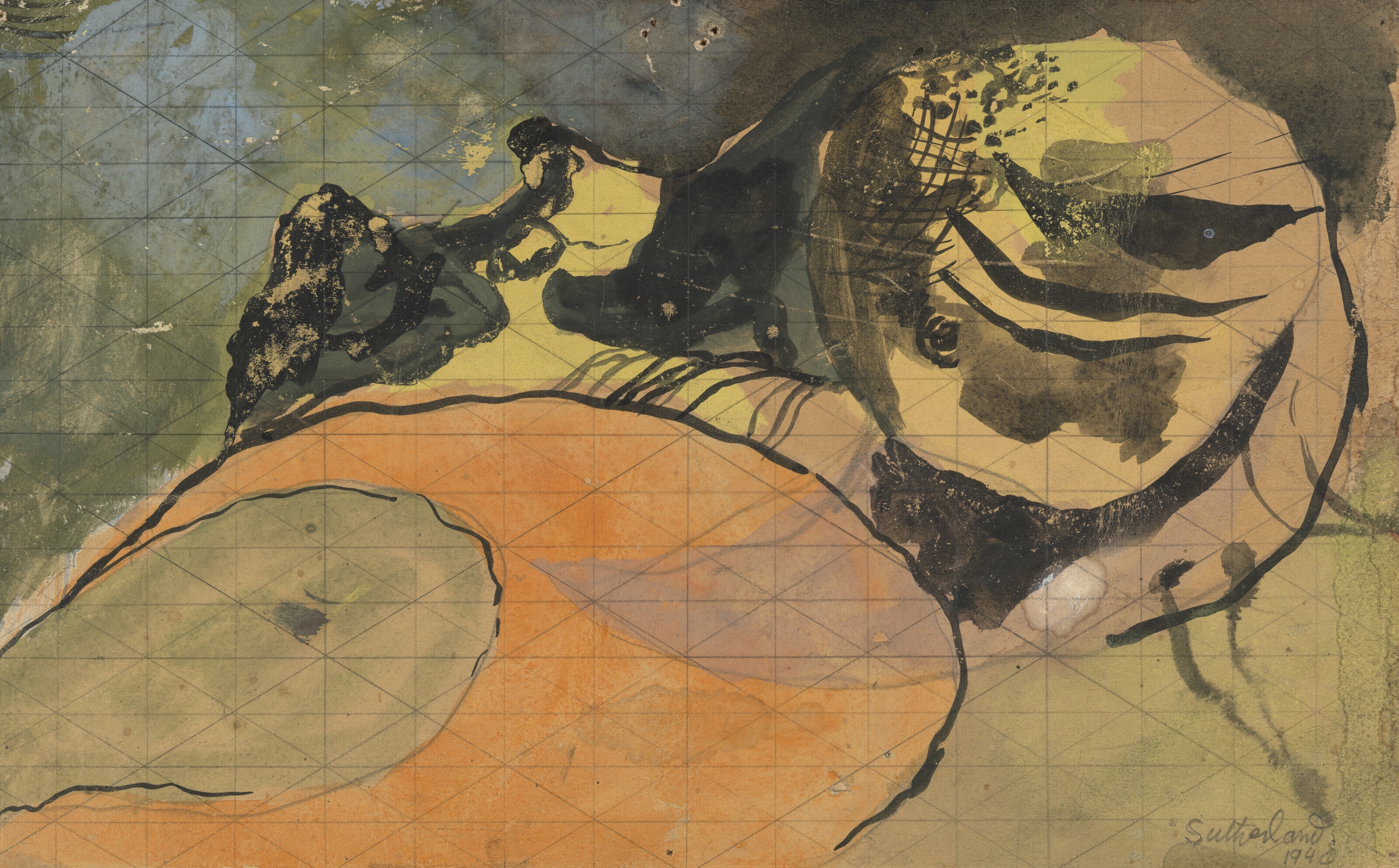 Graham Sutherland O.M.、THE SHIPWRECK Graham Sutherland O.M.、THE SHIPWRECK
