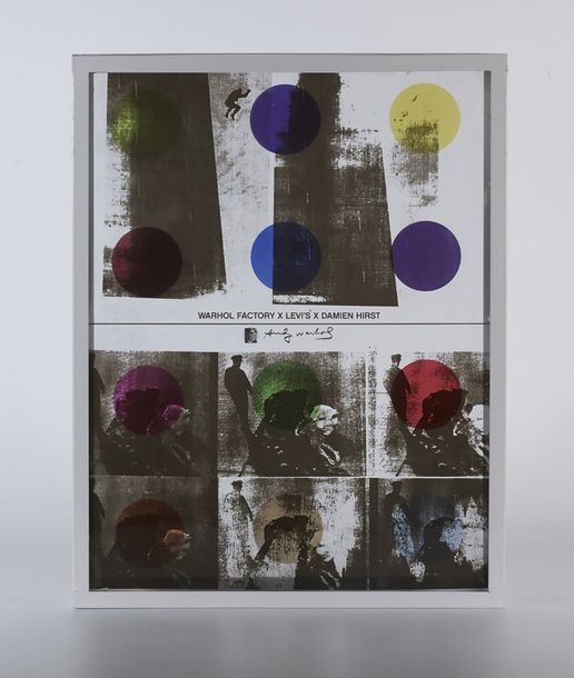 アート・デザイン・音楽 Warhol Factory X Levi's X Damien Hirst Warhol Factory X Levi's Damien Hirst (*SIGNED* by Vincent Gallo