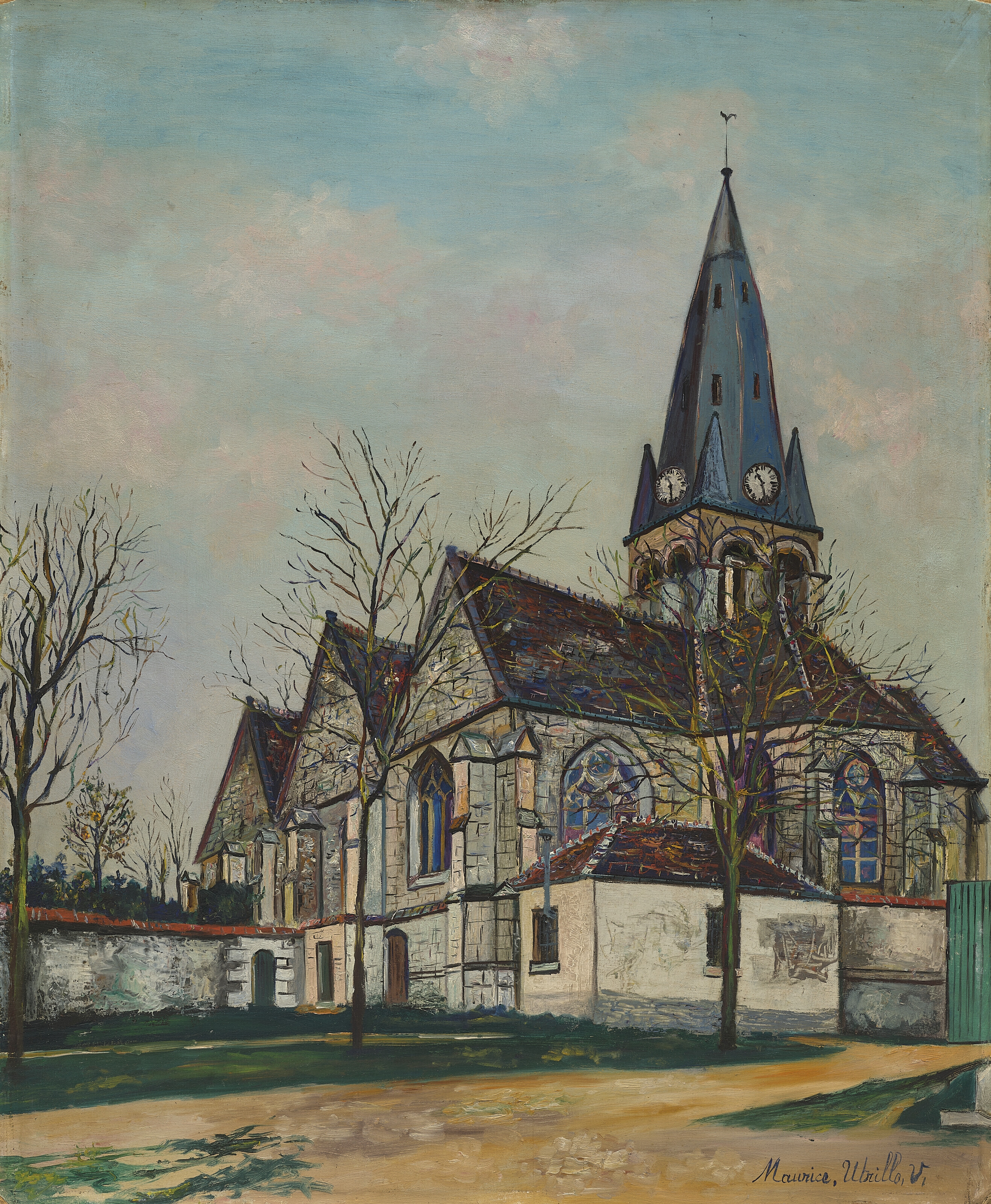 円池茂、【朝のノルヴァン街・Hommage a UTRILLO】 池茂、【朝のノルヴァン街・Hommage a UTRILLO】 絵画