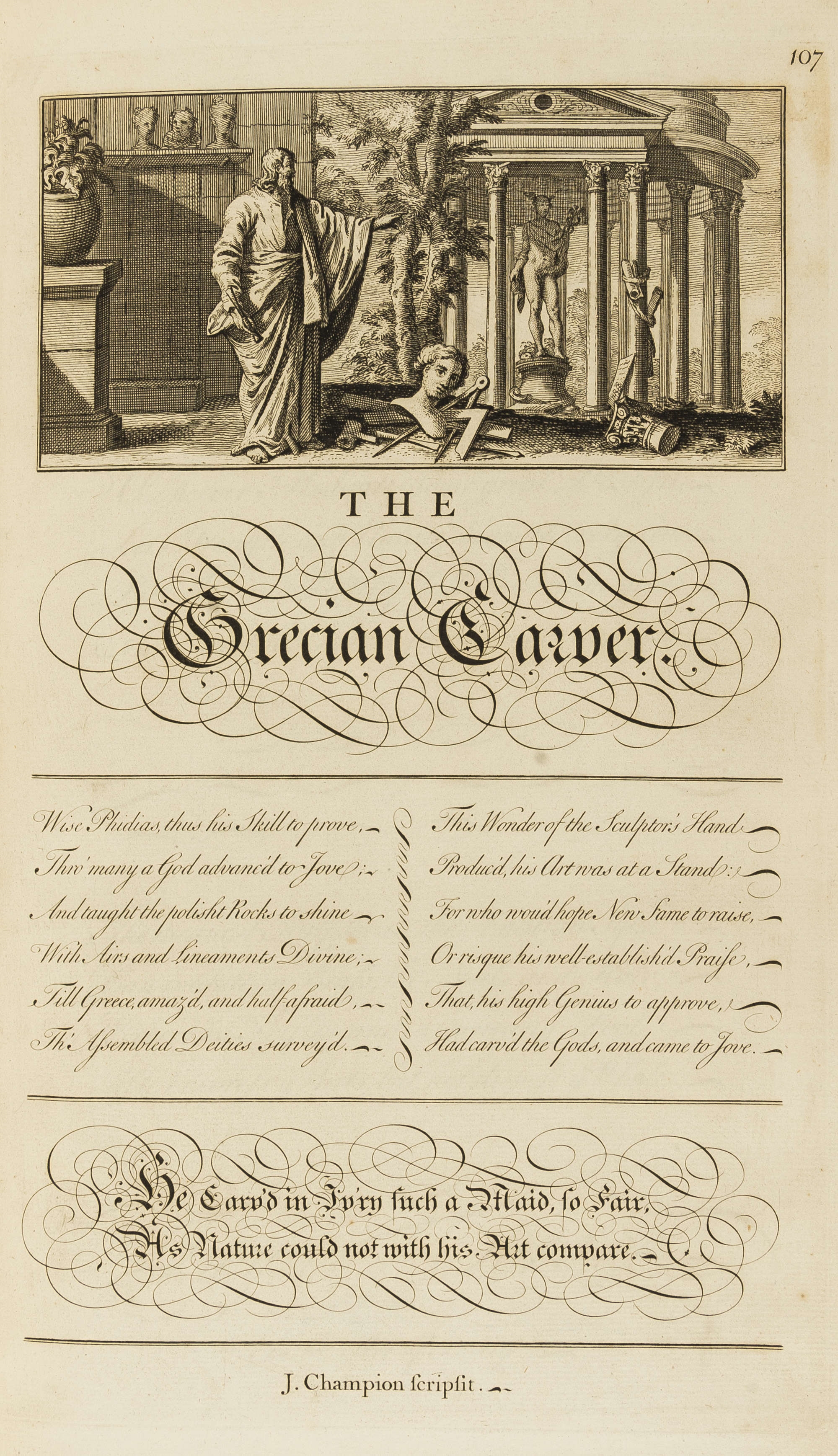 George Bickham | The Universal Penman | MutualArt