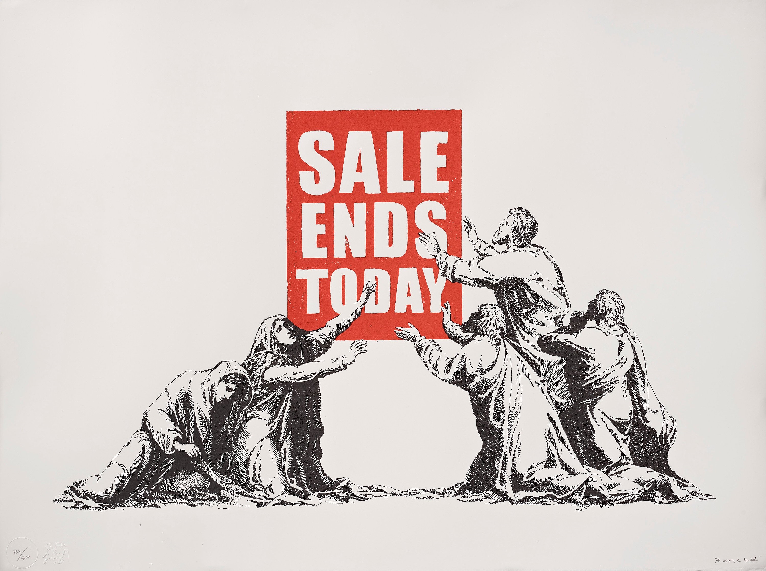 Banksy | Sale Ends (V.2) (2017) | MutualArt