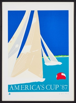 Franco Costa, Newport sunset, Americas Cup (1983)