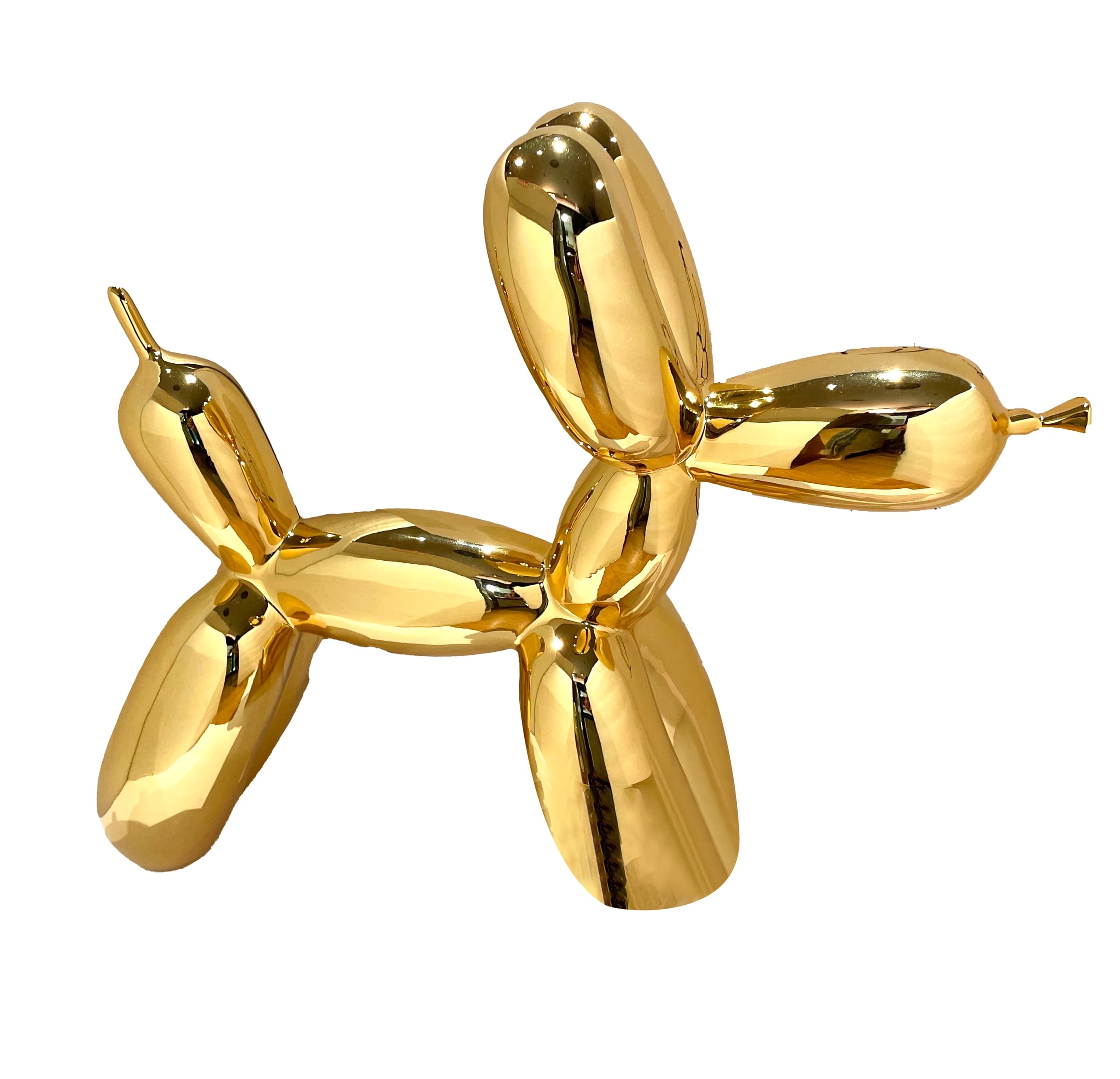 Louis Vuitton Balloon Dog Statue in Gold – HT Animal Supply LLC