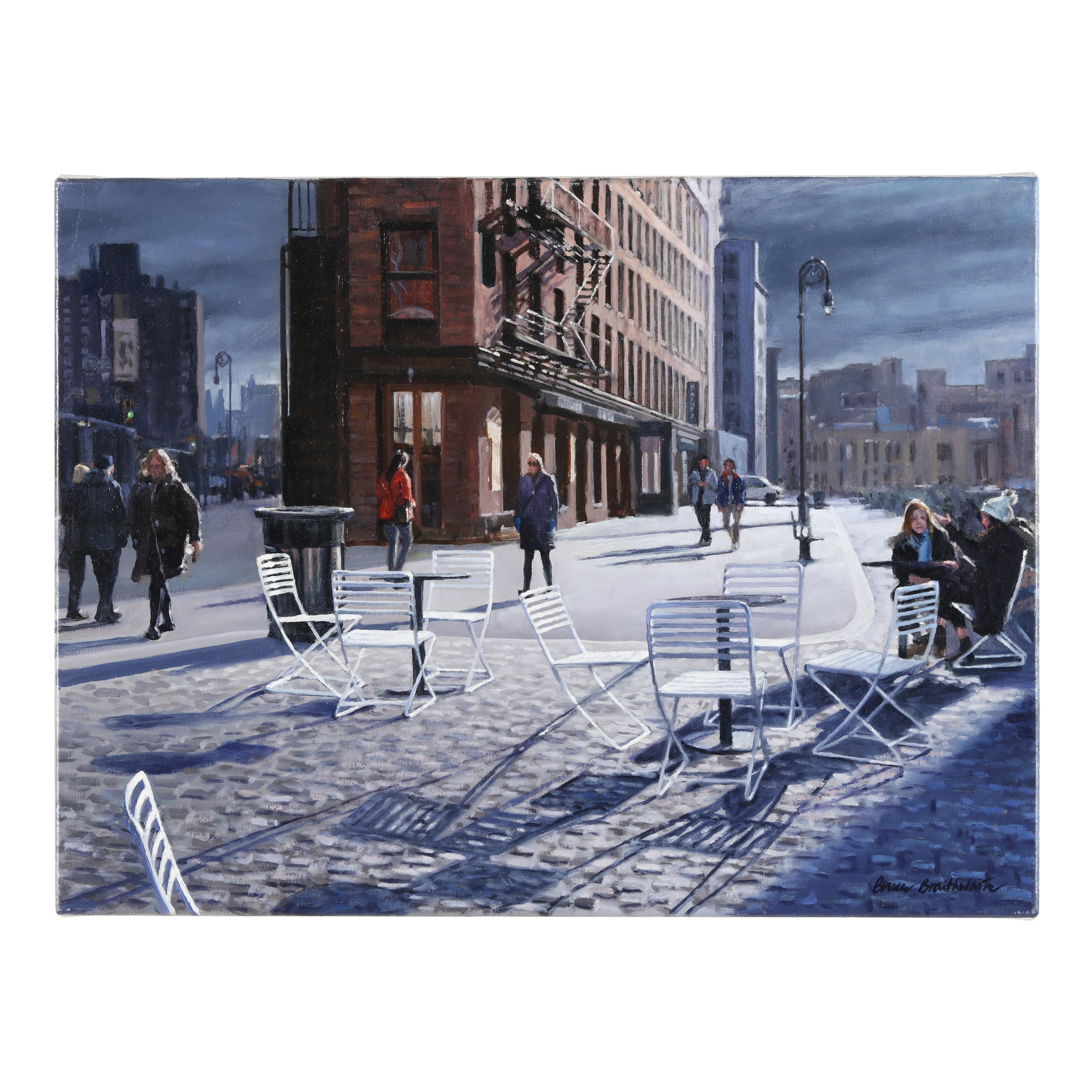 Bruce Wilcox Braithwaite | White Chairs of Gansevoort (2020) | MutualArt