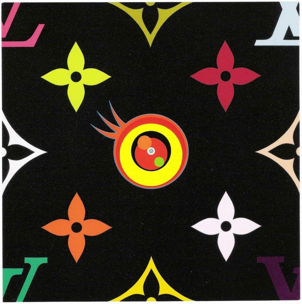 Takashi Murakami, Louis Vuitton  Eye Love Superflat (black) (2003