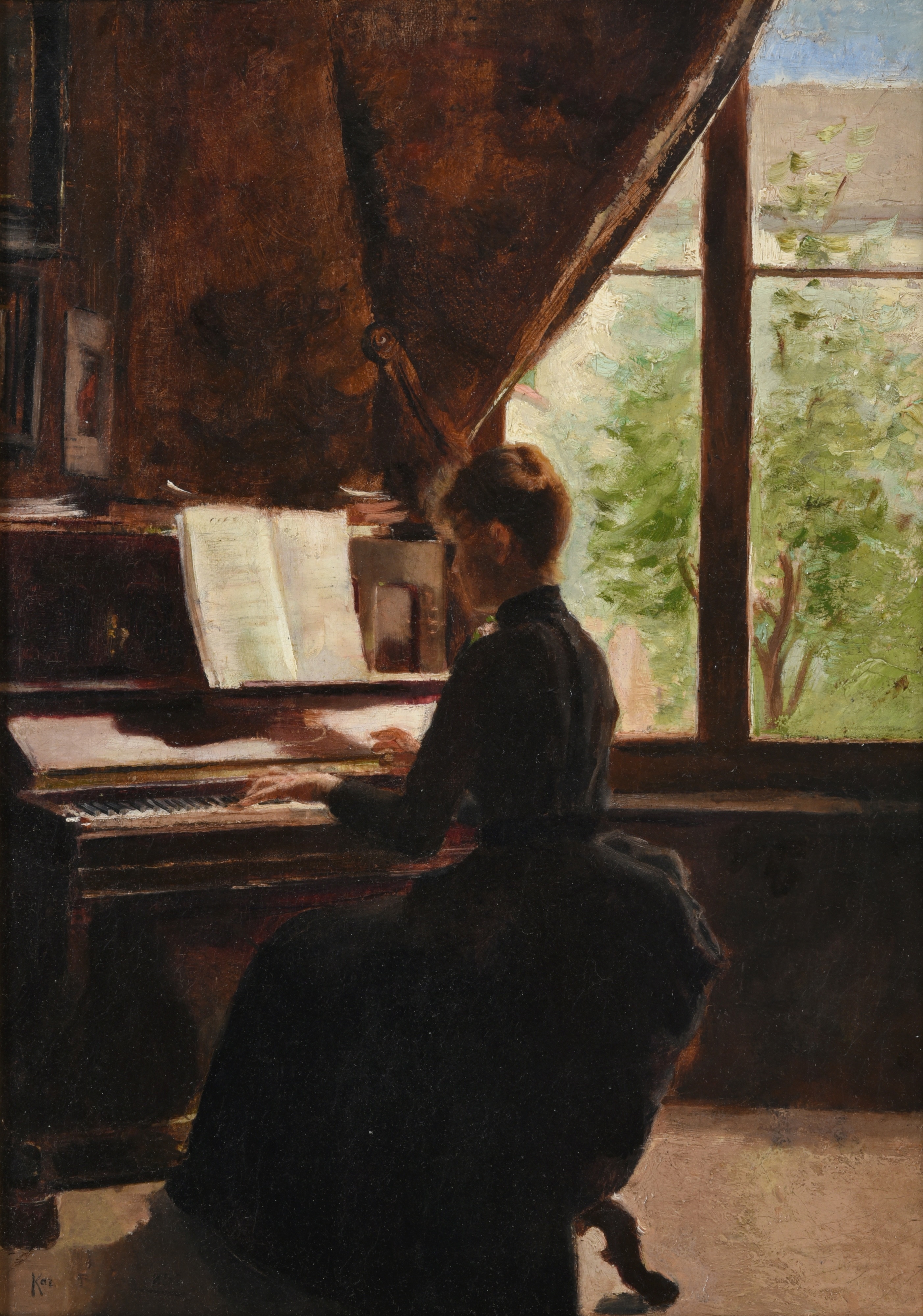 Karl Meunier, Jeune fille du Piano