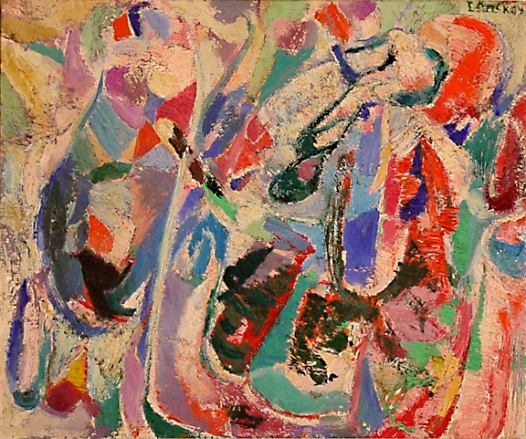 Andre Lanskoy、COMPOSITION Composition, 1960 - Andre Lanskoy - WikiArt.org