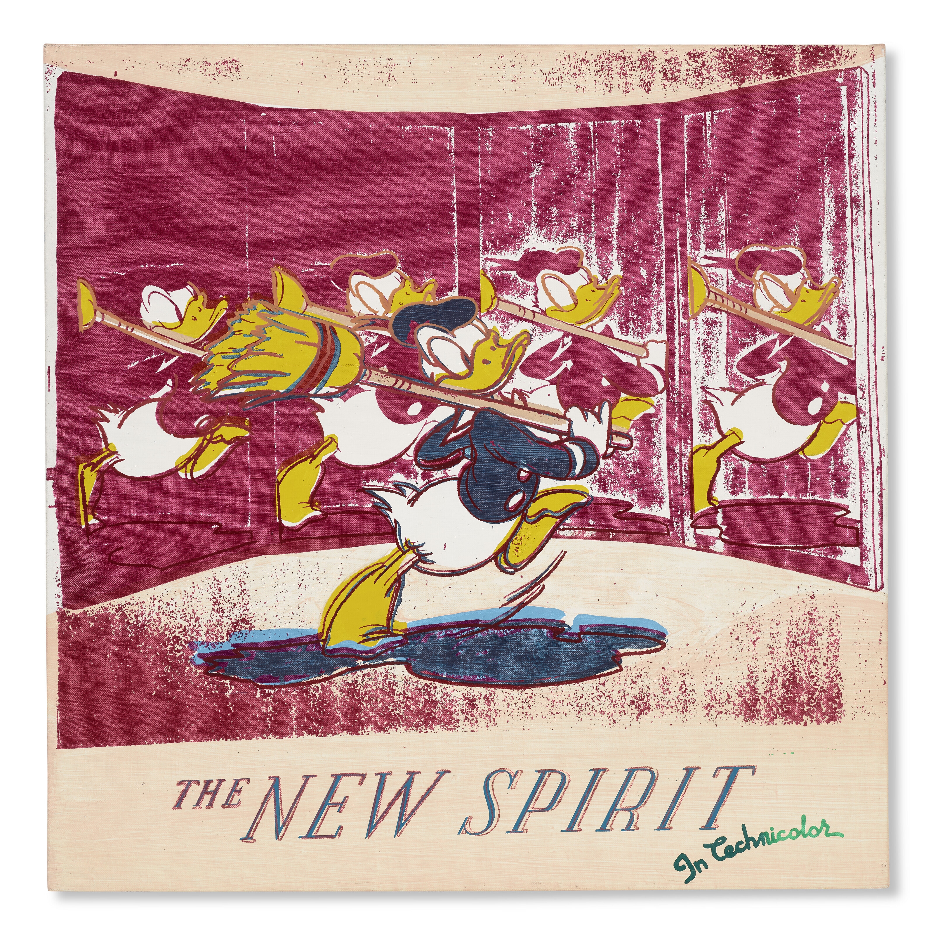 Andy Warhol | The New Spirit (Donald Duck) (1985) | MutualArt
