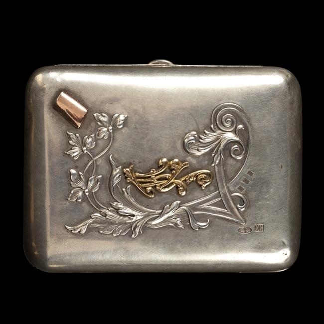 cigarette box wallet Vintage Cigarette Case - Card Holder Trinket Box Gothic Wallet Business  Card ID Holder Versatile Stash Tin Box Metal