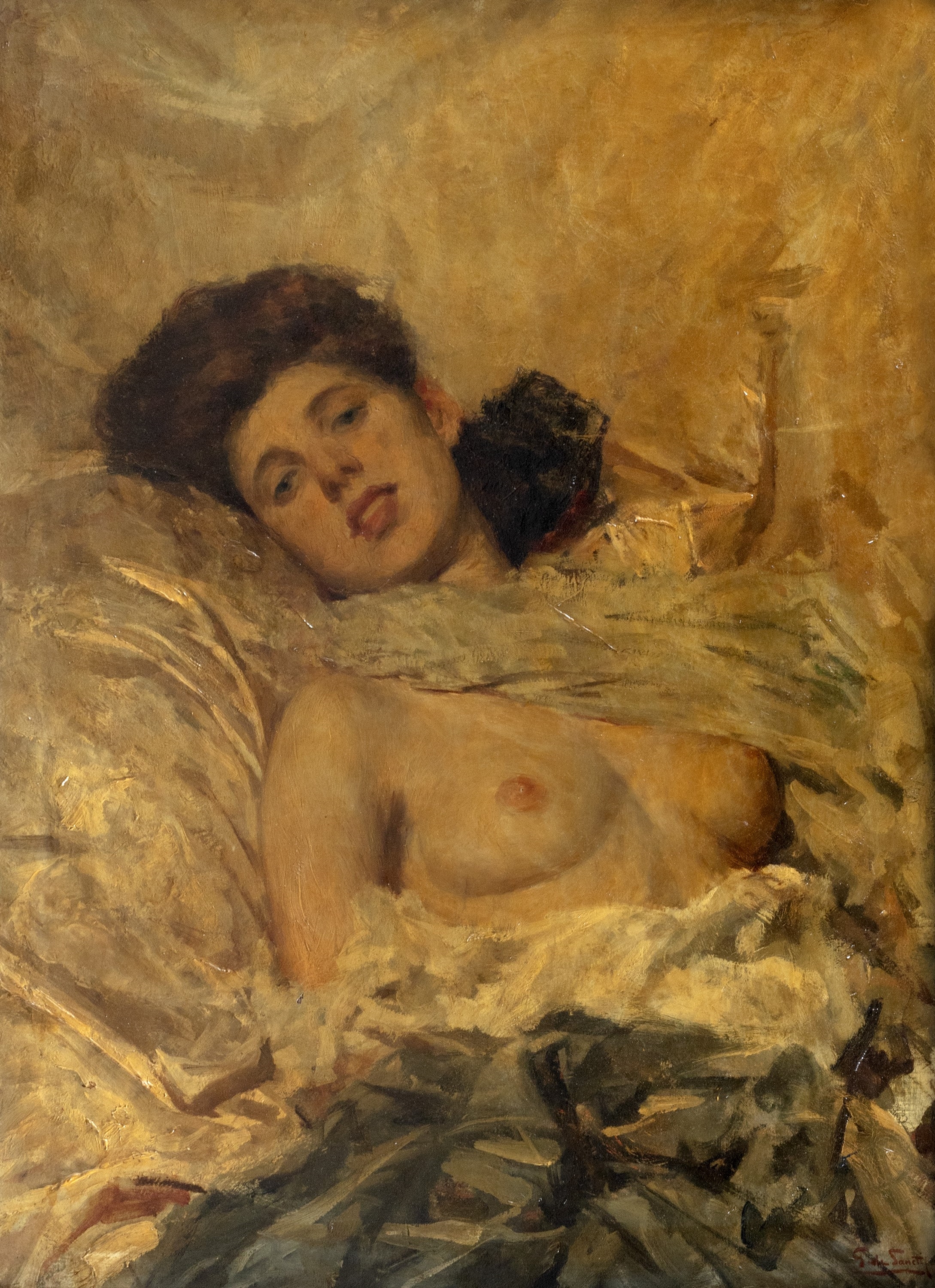 Giuseppe de Sanctis, Naked woman