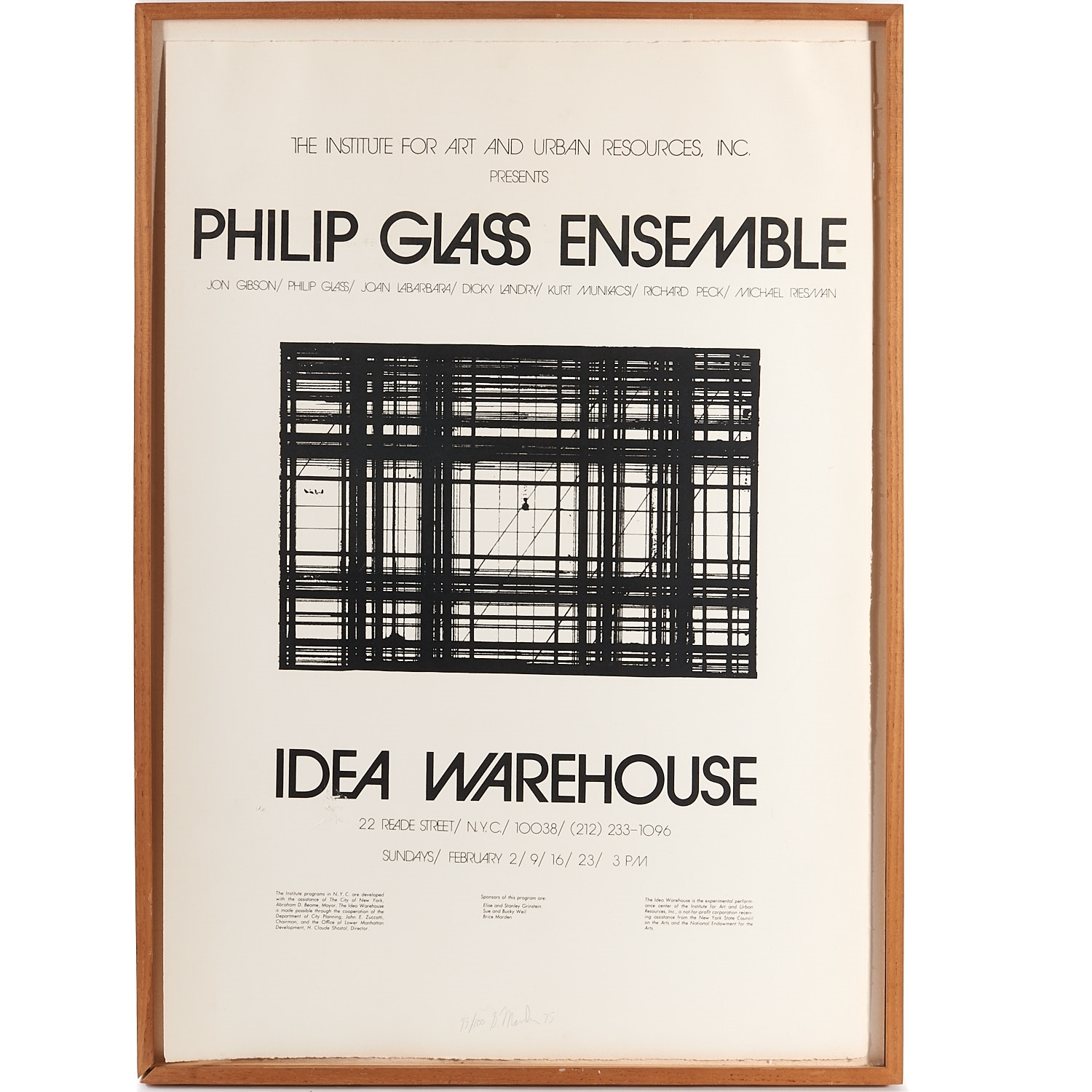 Brice Marden | artist signed poster (1975) | MutualArt Brice Marden ポスター