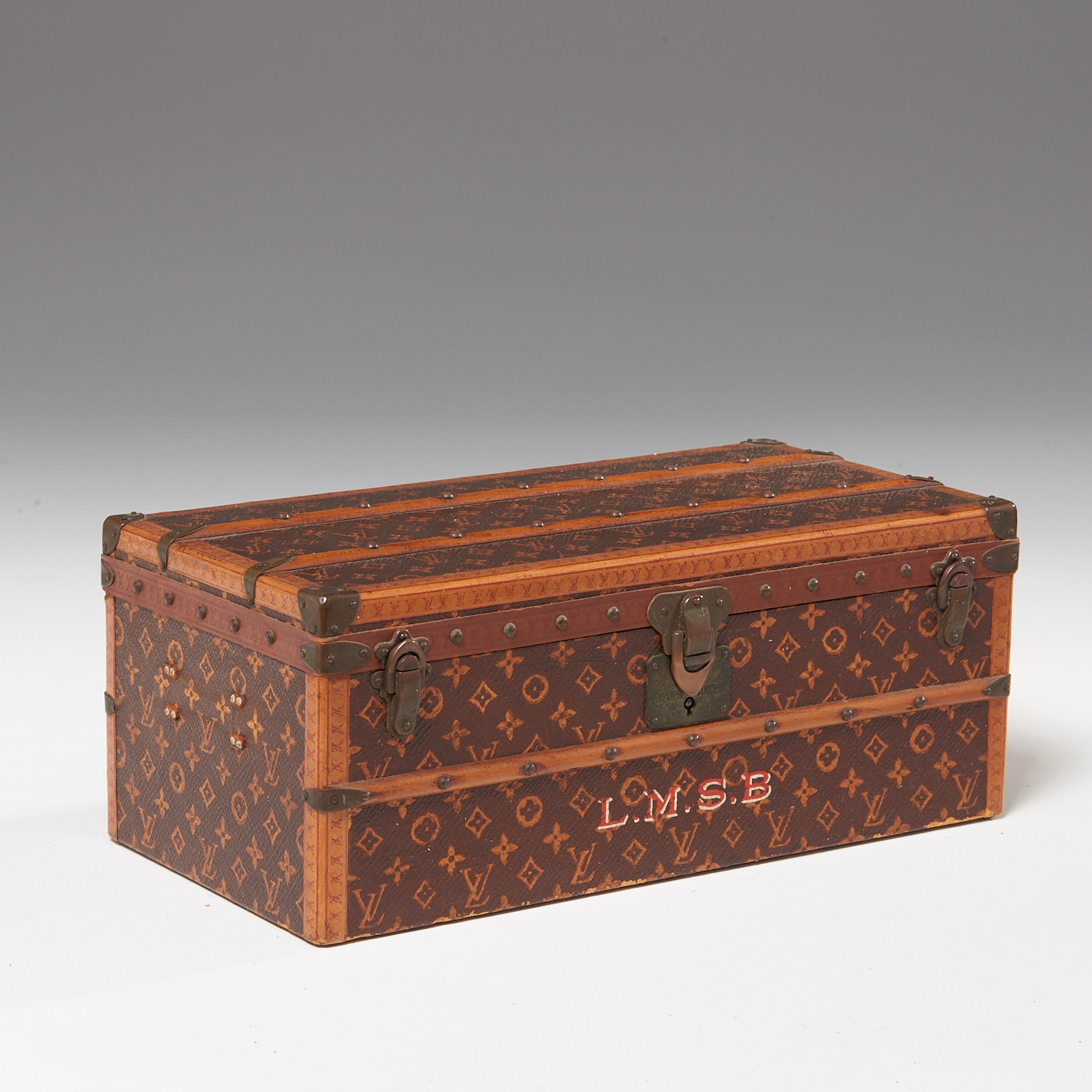 Cabin Trunk in Monogram Canvas from Louis Vuitton, France, 1930s