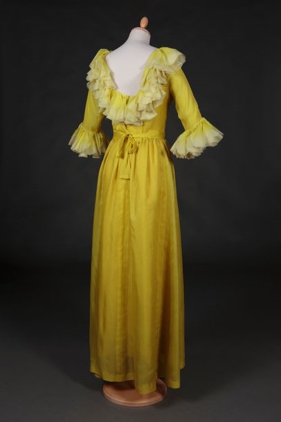 Museum at FIT - Dress of the Day: Cristóbal Balenciaga wedding dress,  summer 1968. via Balenciaga archives.