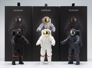 Michael Kagan | CERNAN (Black/ White/ Blue) (2020) | MutualArt