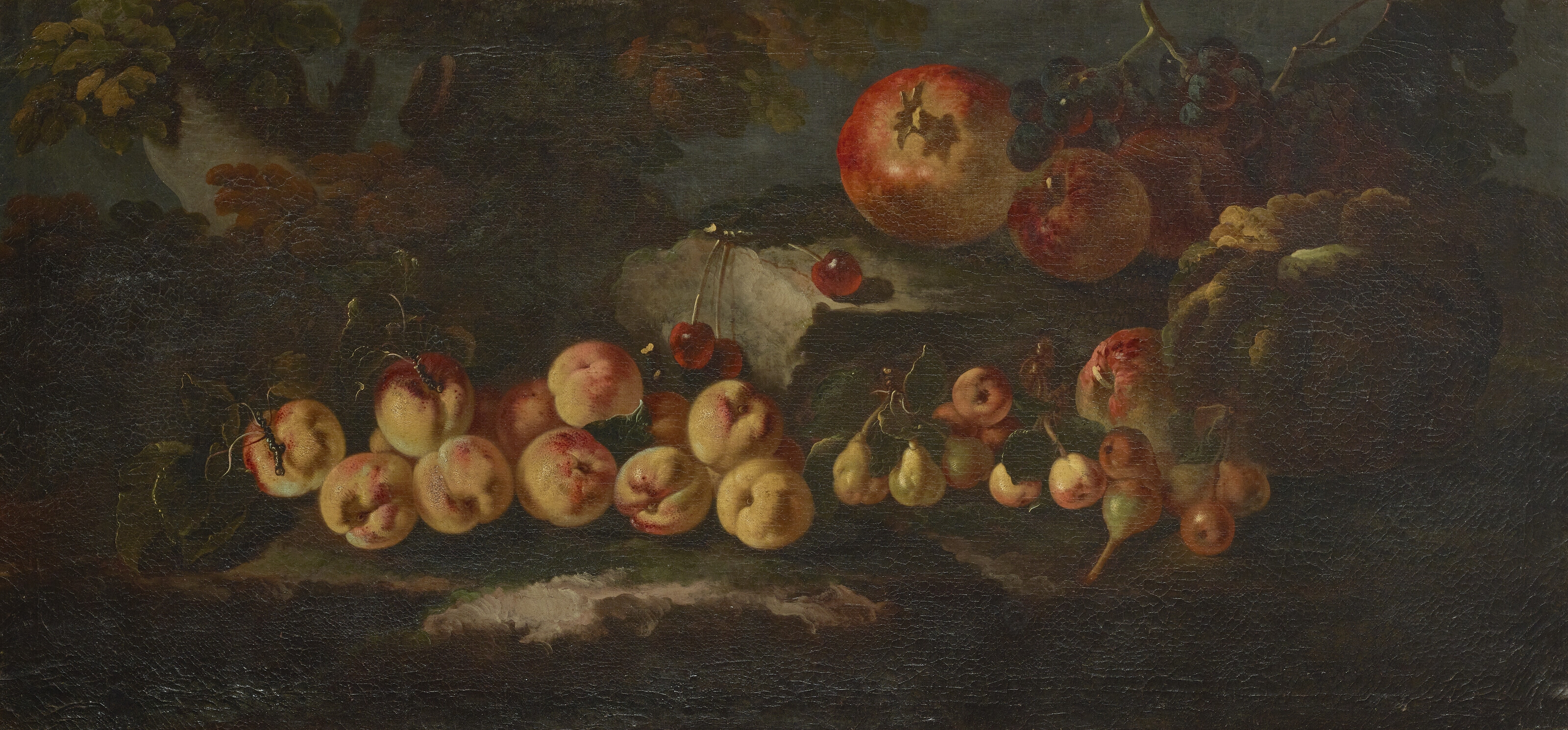 レオン・デ・スメット、NATURE MORTE AUX FRUITS ET FE Bartolomeo Castelli | Nature morte aux fruits | MutualArt