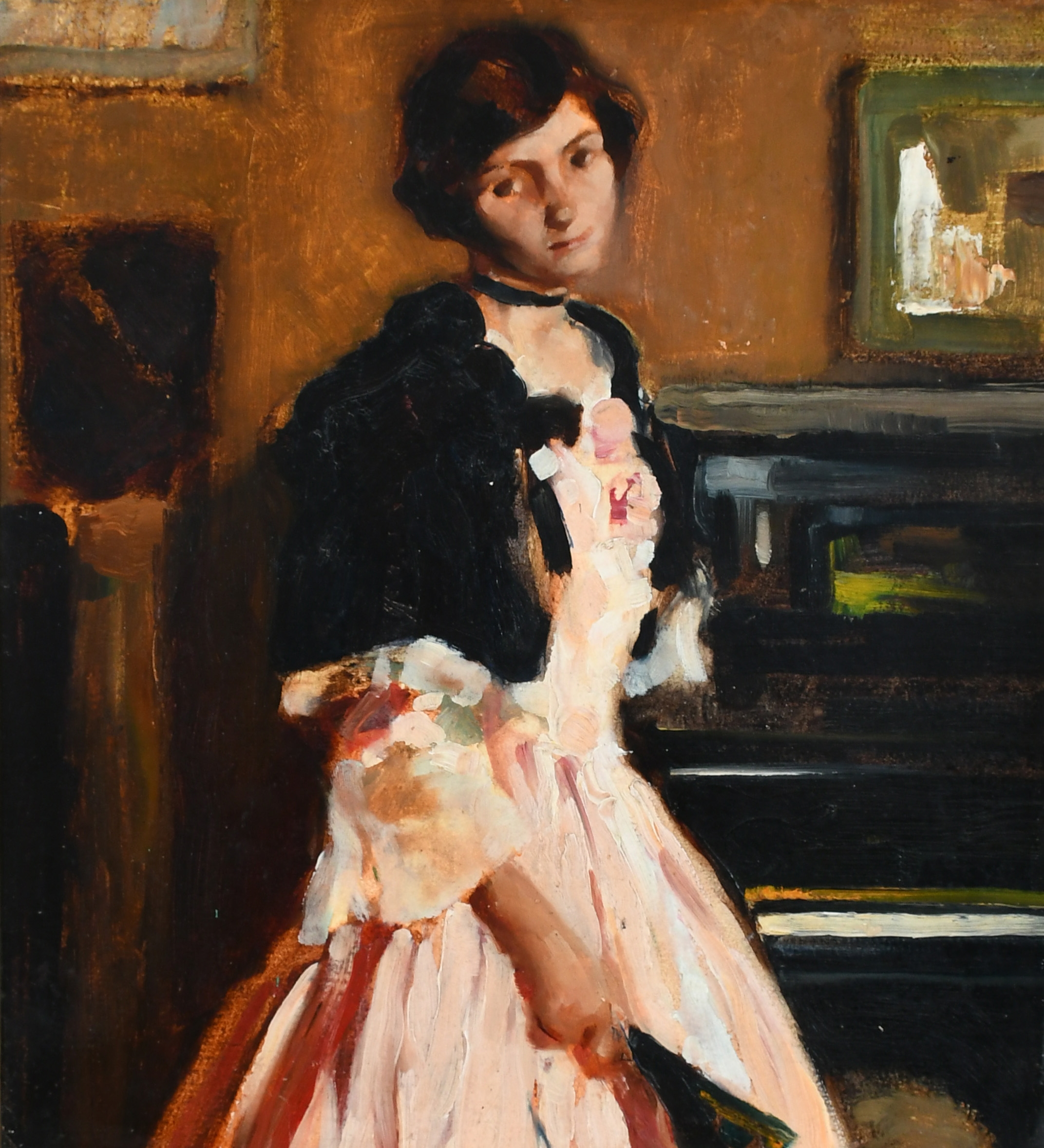 Print 'Fin D'une Journée D'été' - Giannino Marchig, 1938 - Nu Féminin, Baigneuse