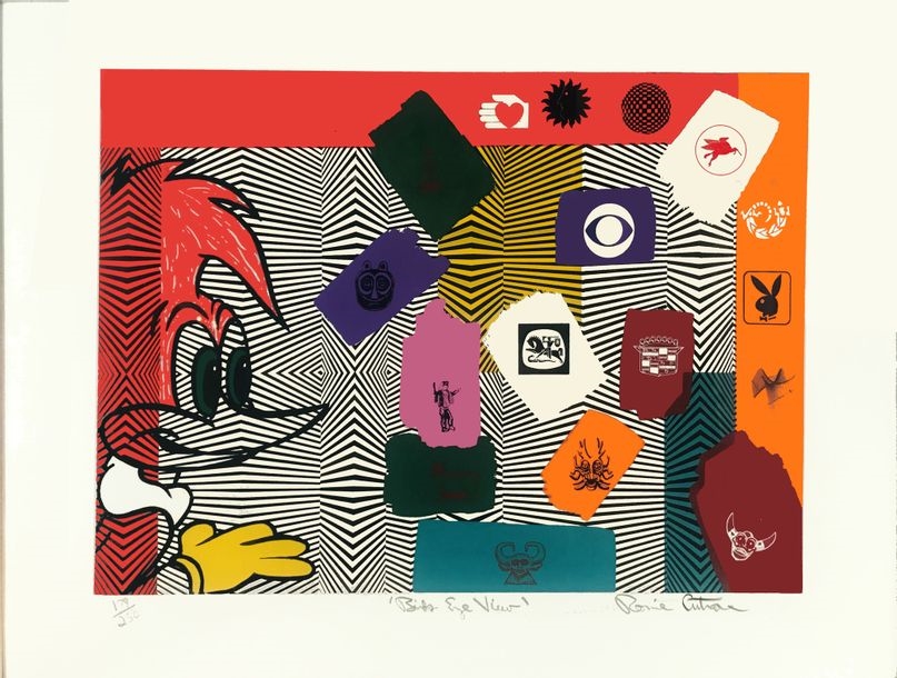 ロニー·カトローン ronnie cutrone 版画 FelixTheCat Ronnie Cutrone